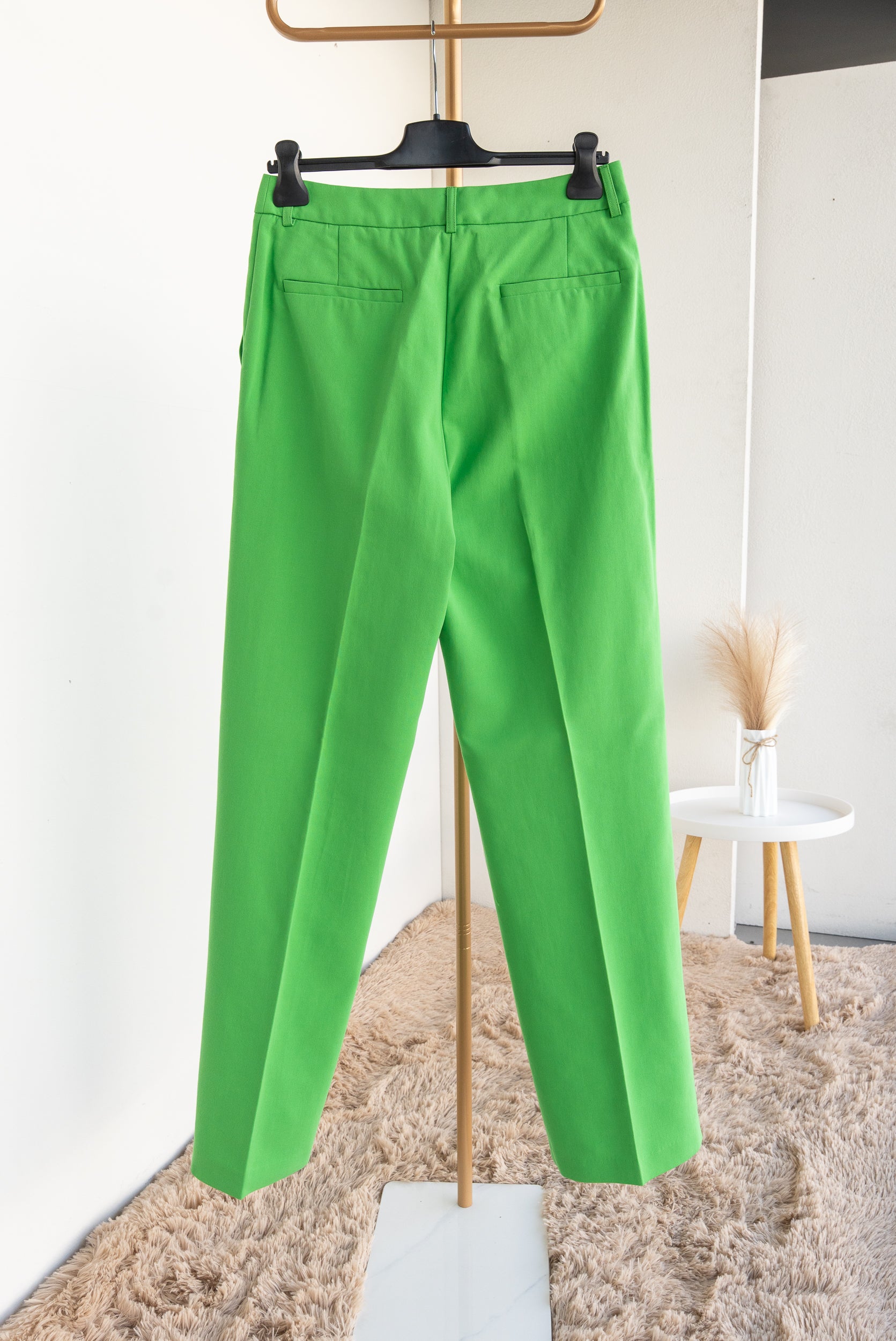 Straight leg trousers