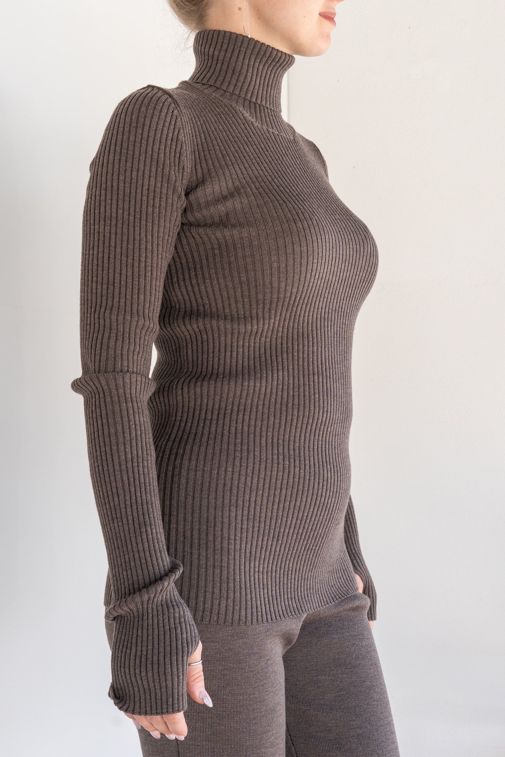 Maglia a collo alto