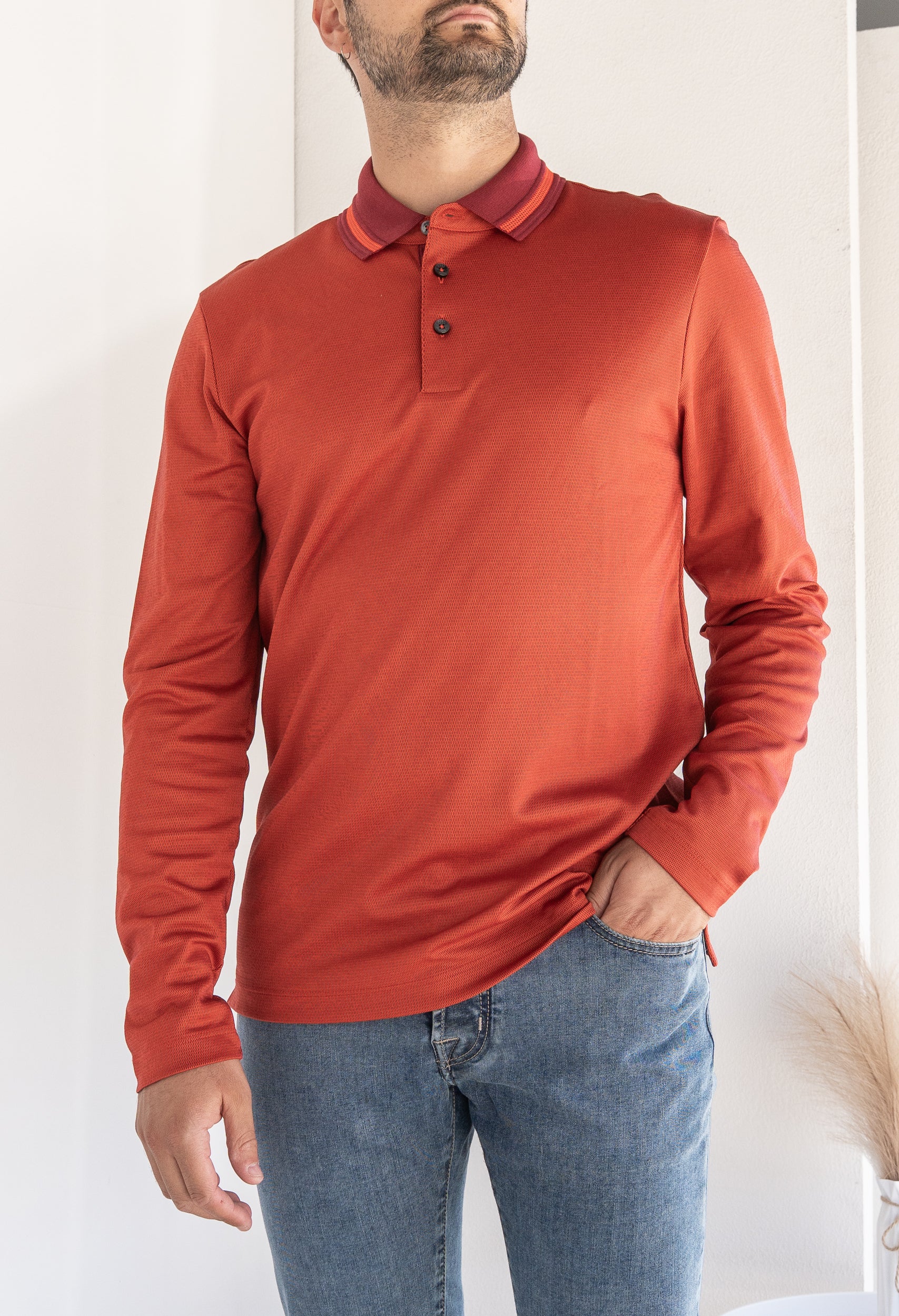 Polo maniche lunghe