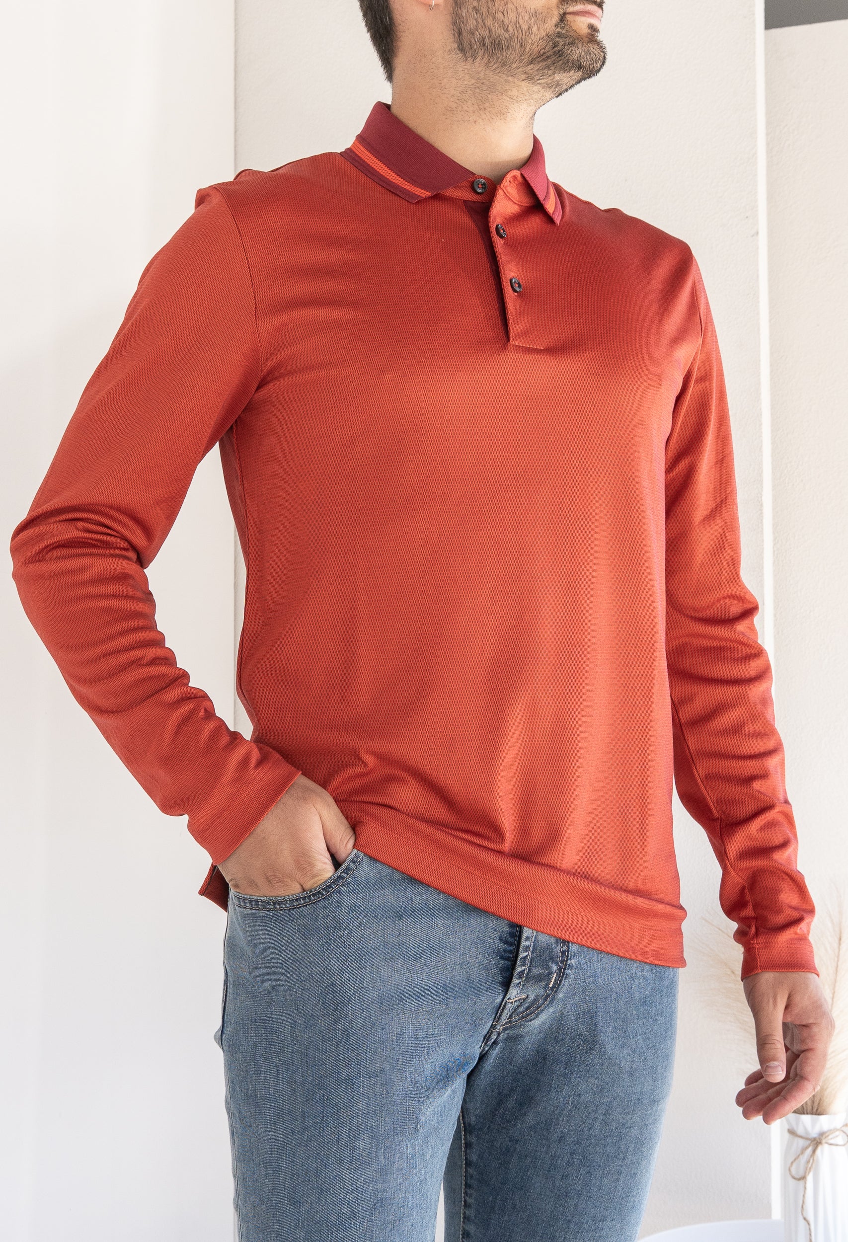 Polo maniche lunghe
