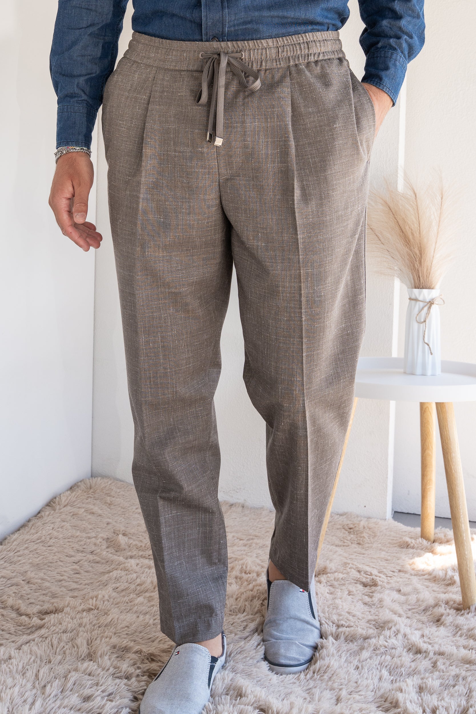 Pantalone con coulisse