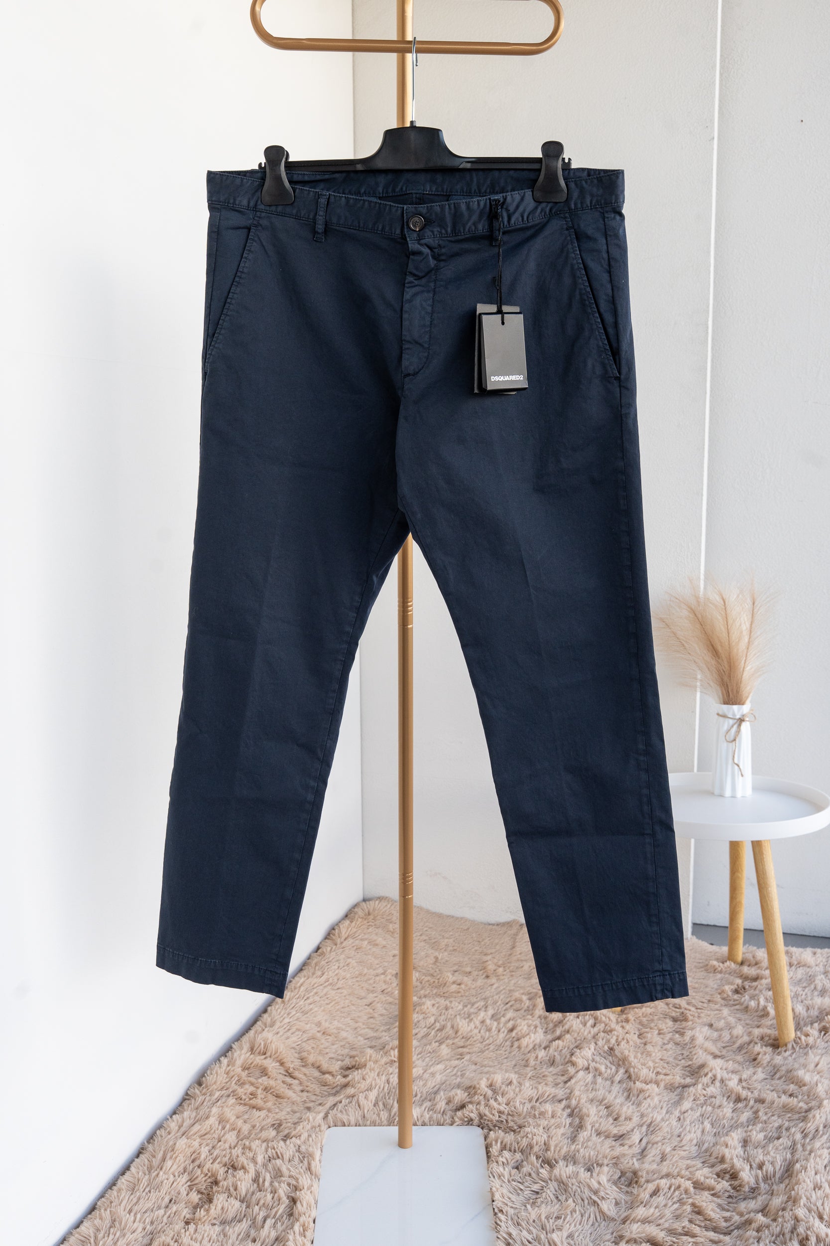 Straight leg trousers