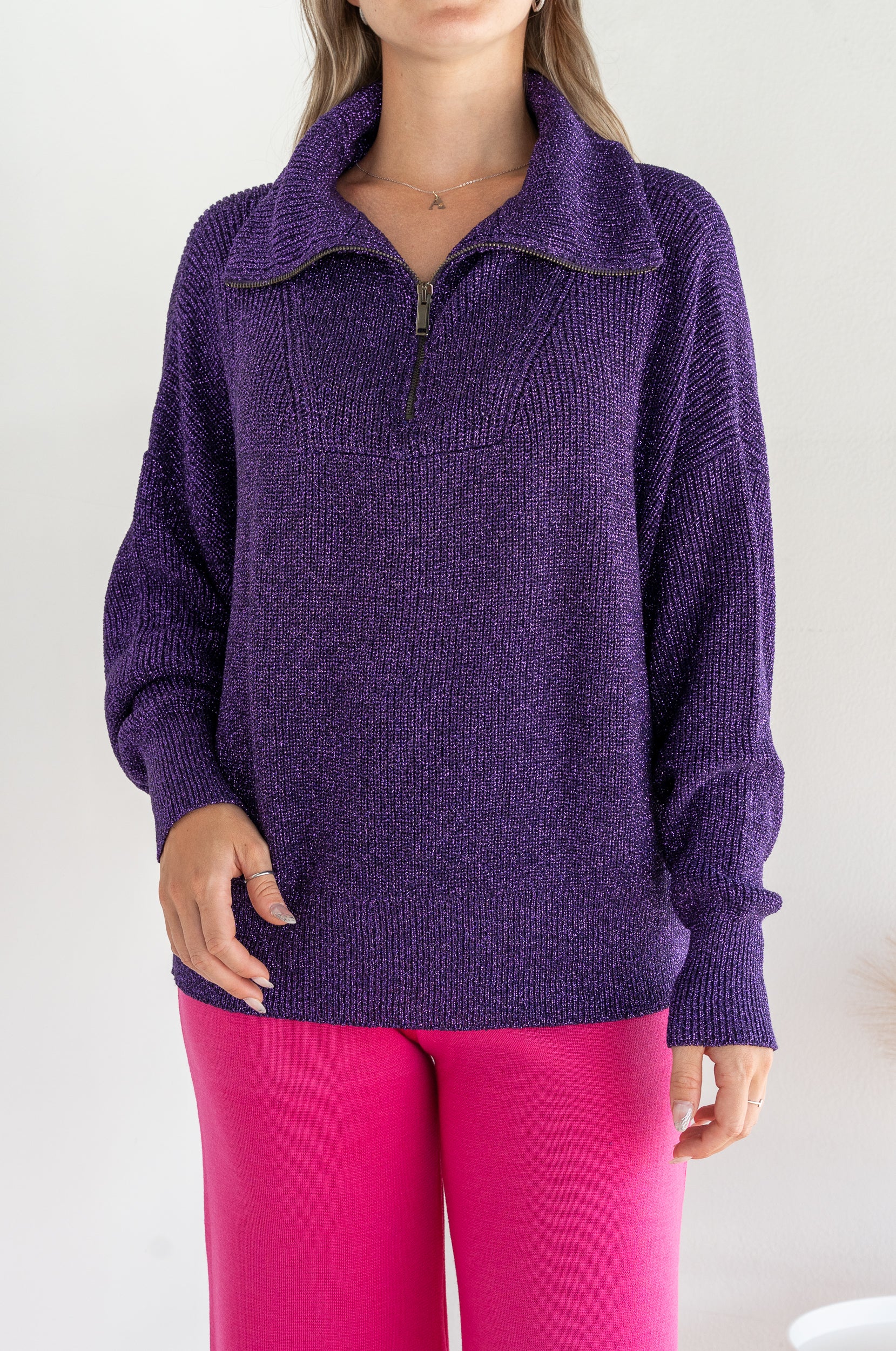 Lurex sweater