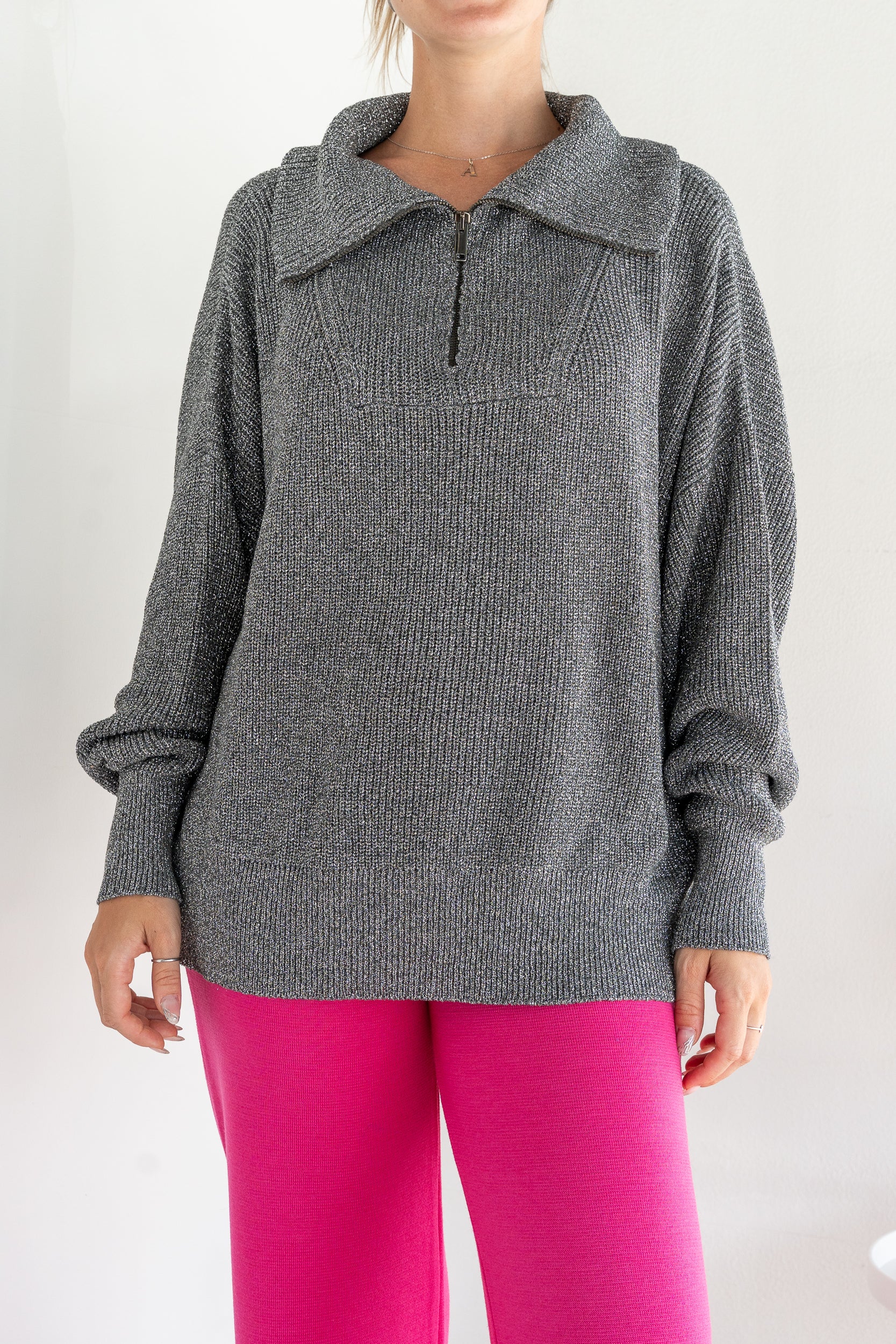 Lurex sweater