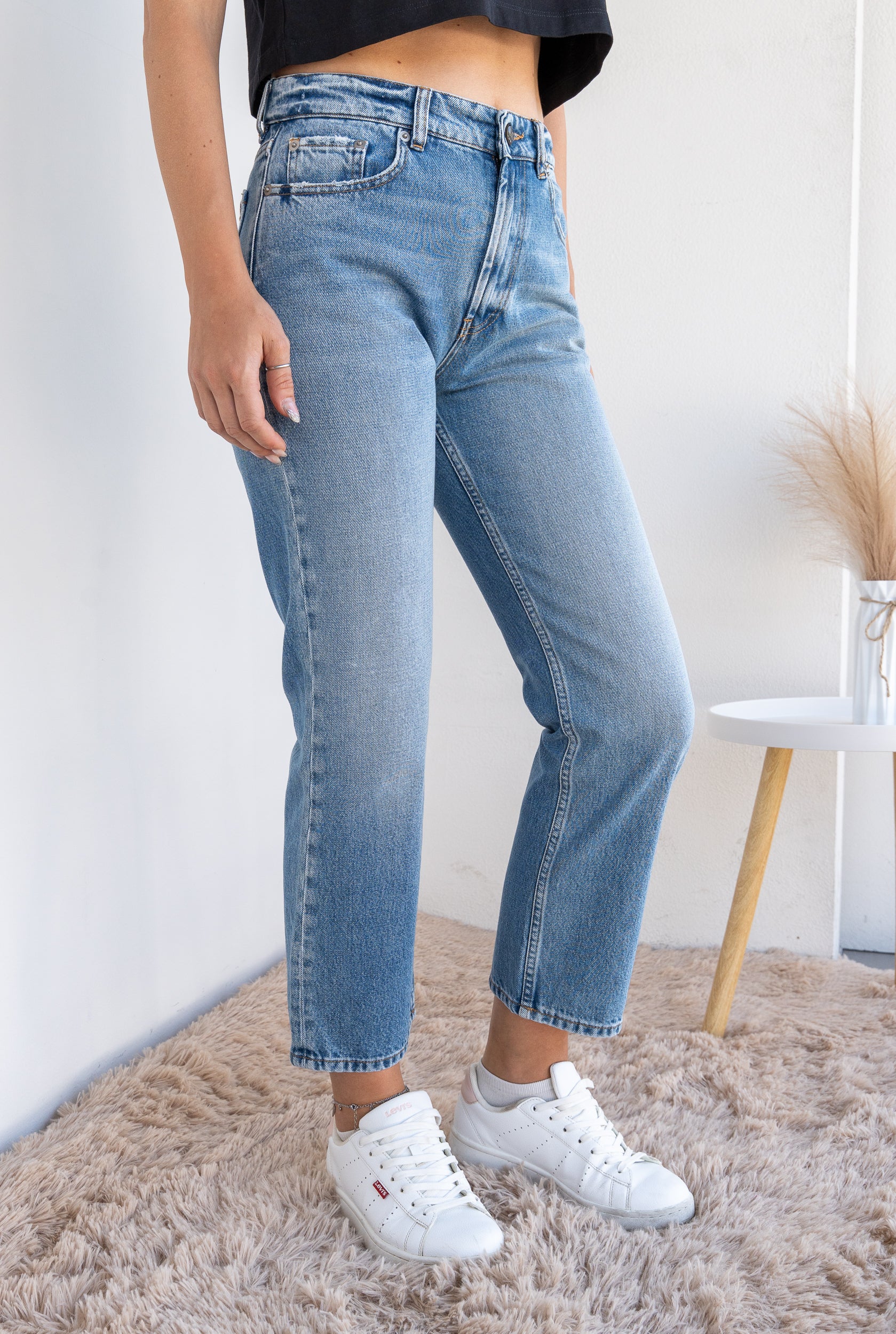 Slim cropped jeans