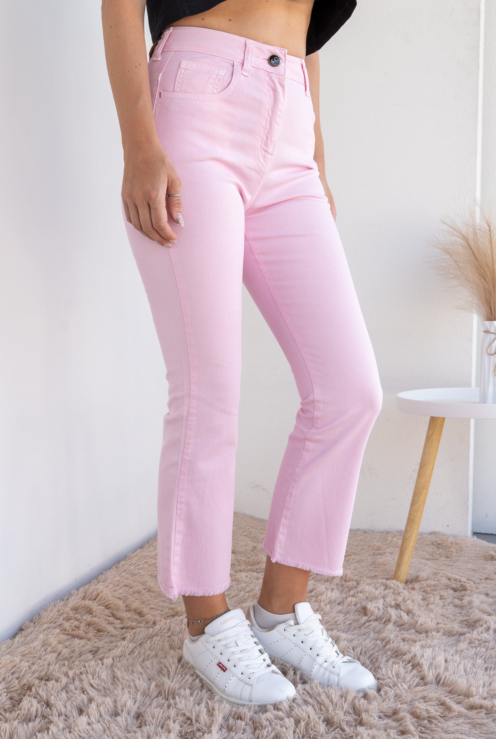 Slim cropped jeans