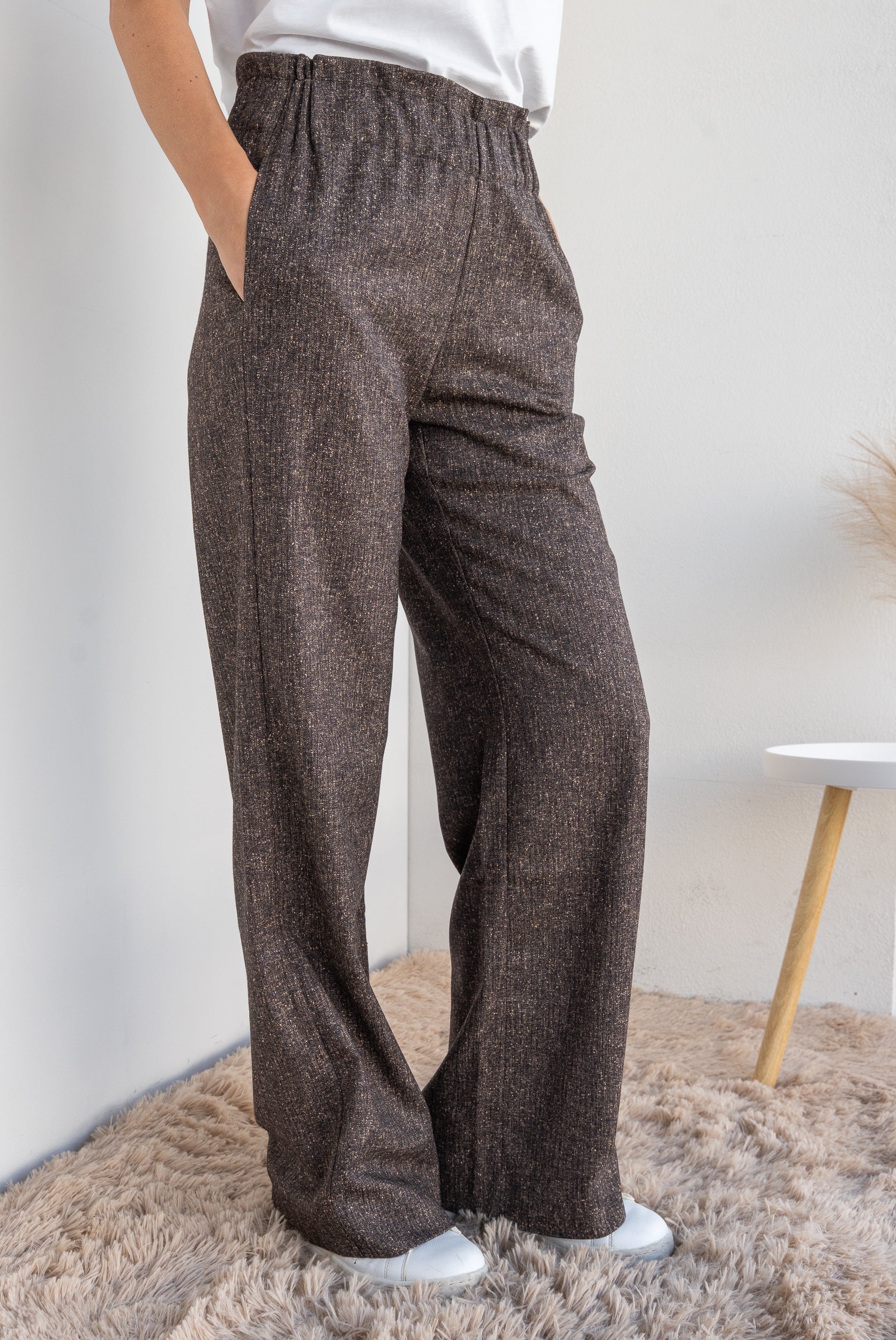 Relaxed fit trousers
