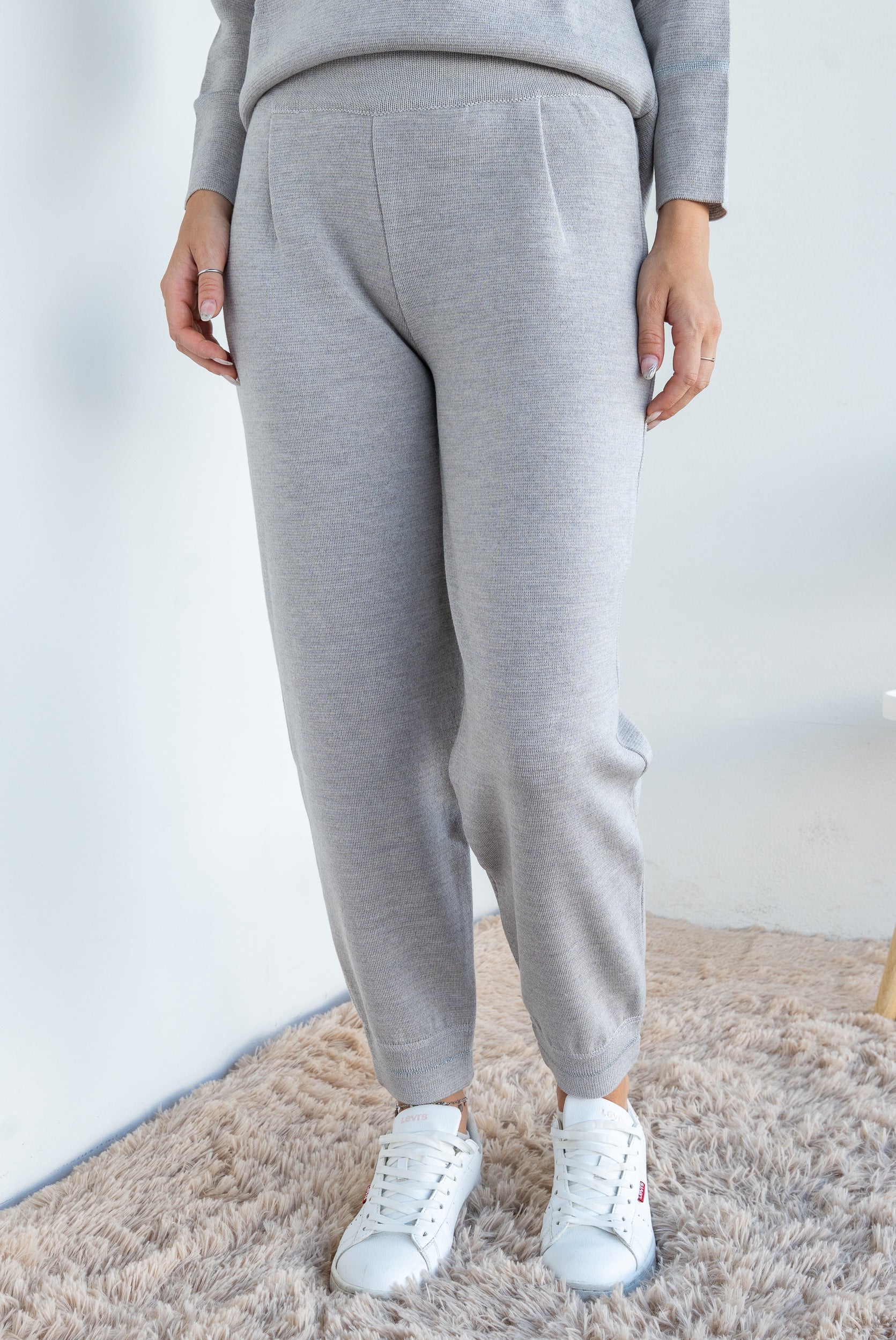 Knitted trousers