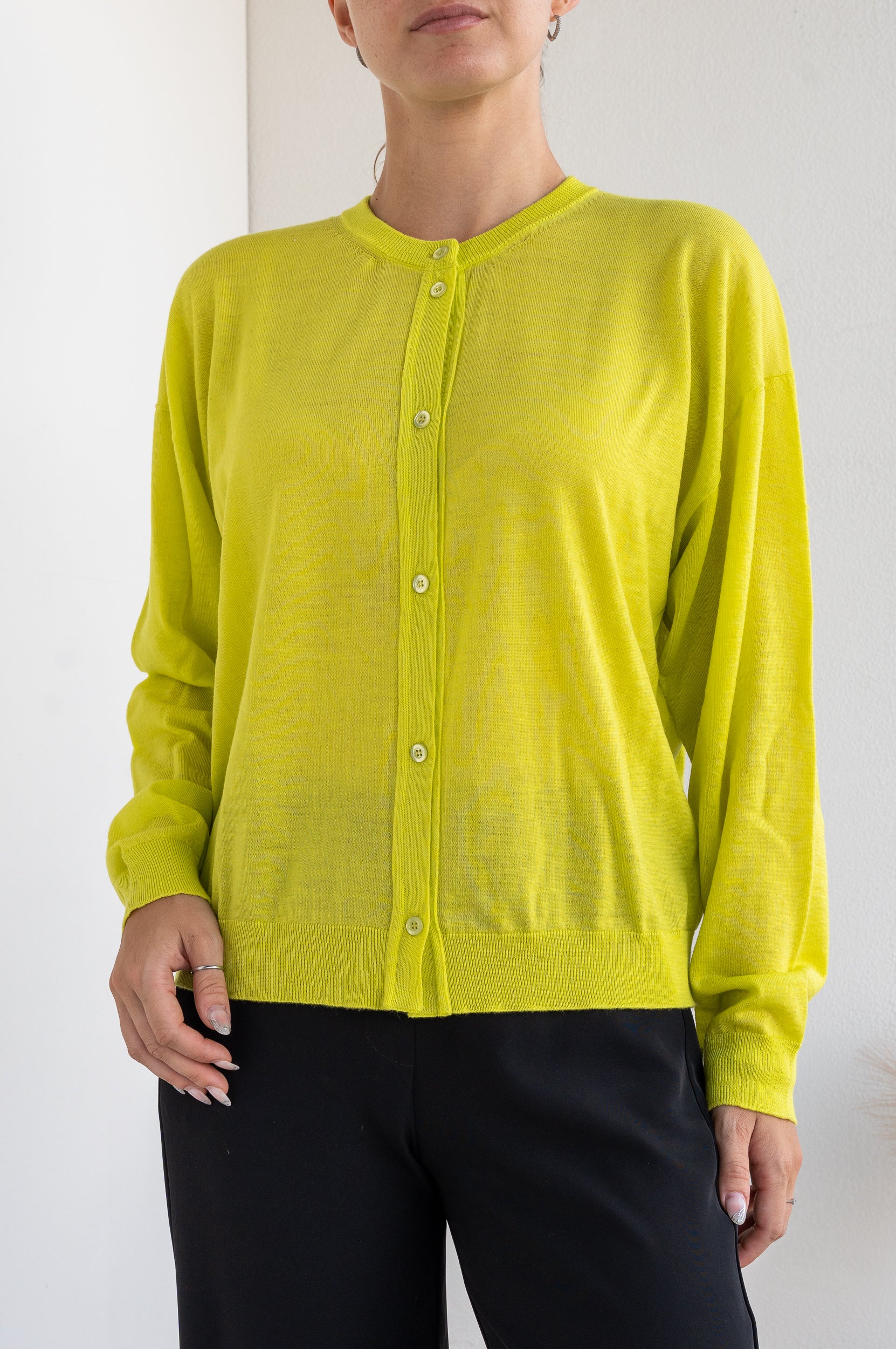 Cardigan with buttons