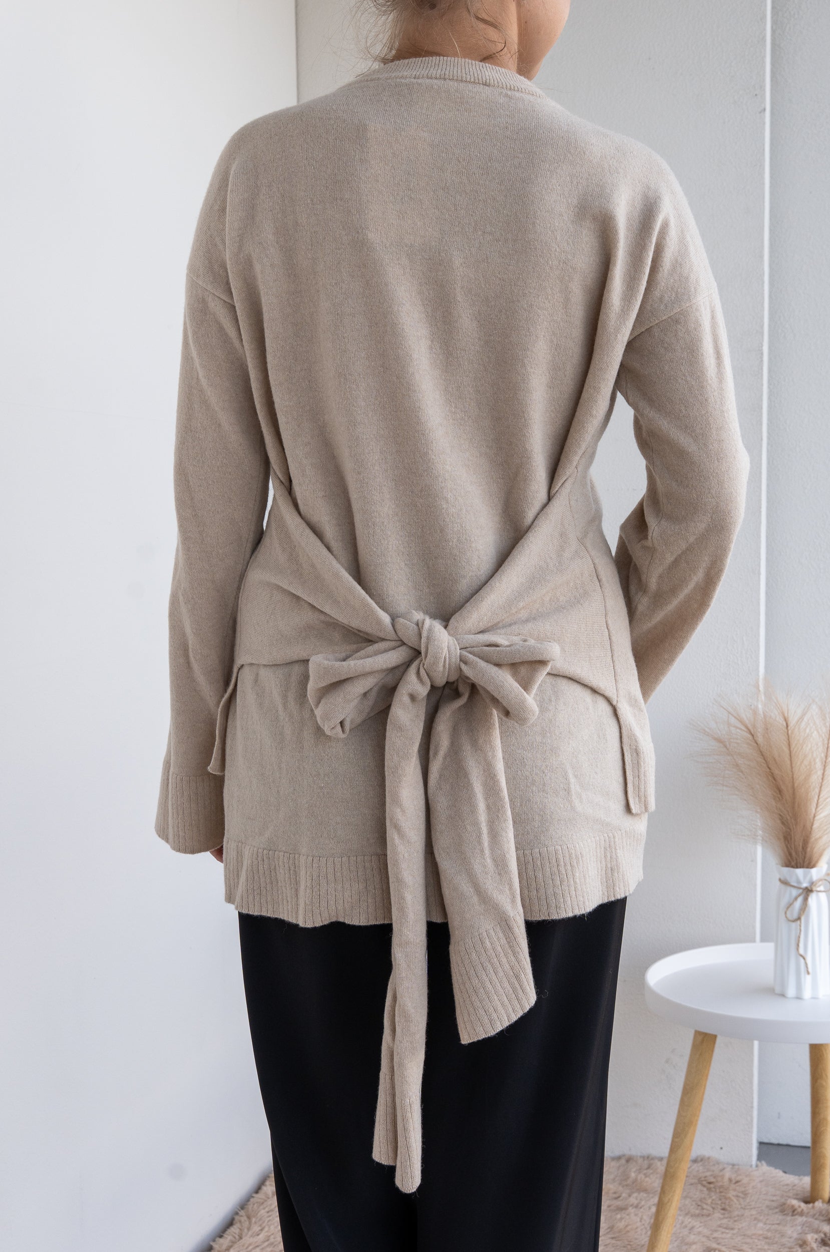 Maglia con fiocco