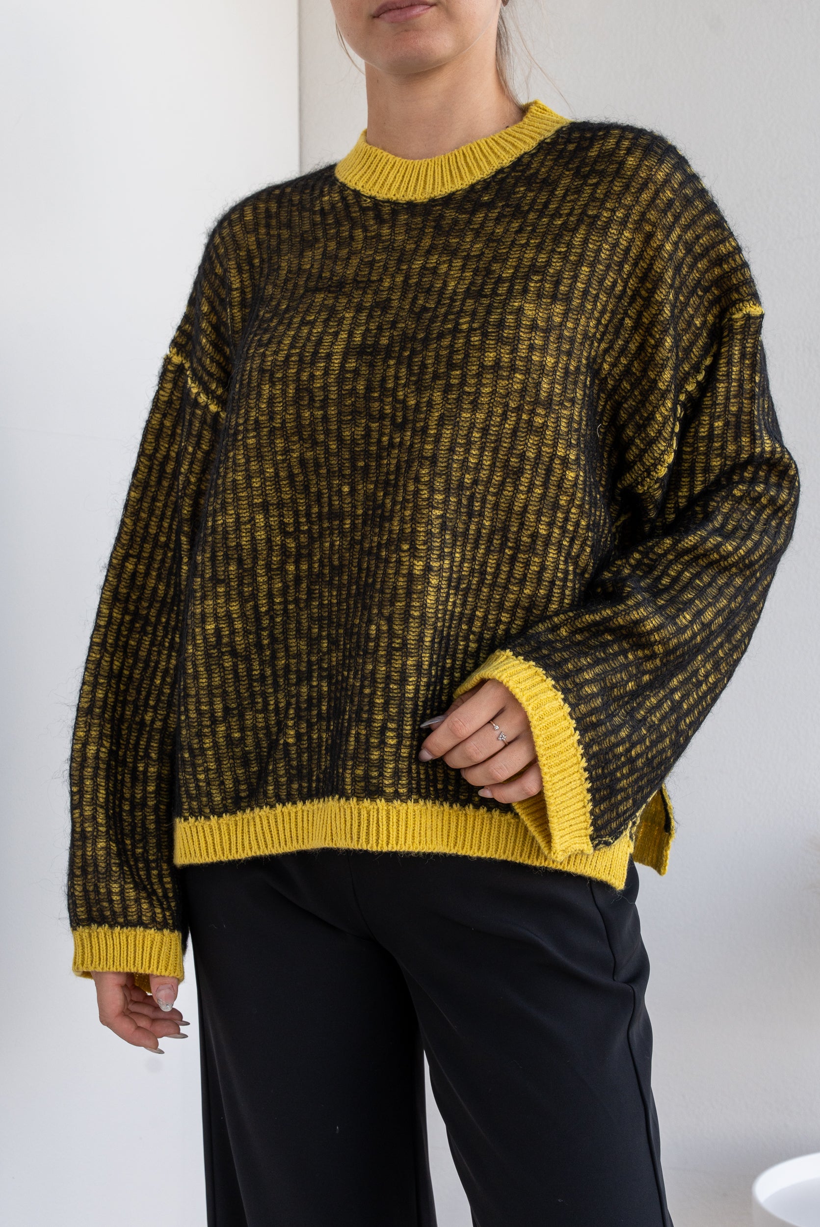 Two-tone jersey