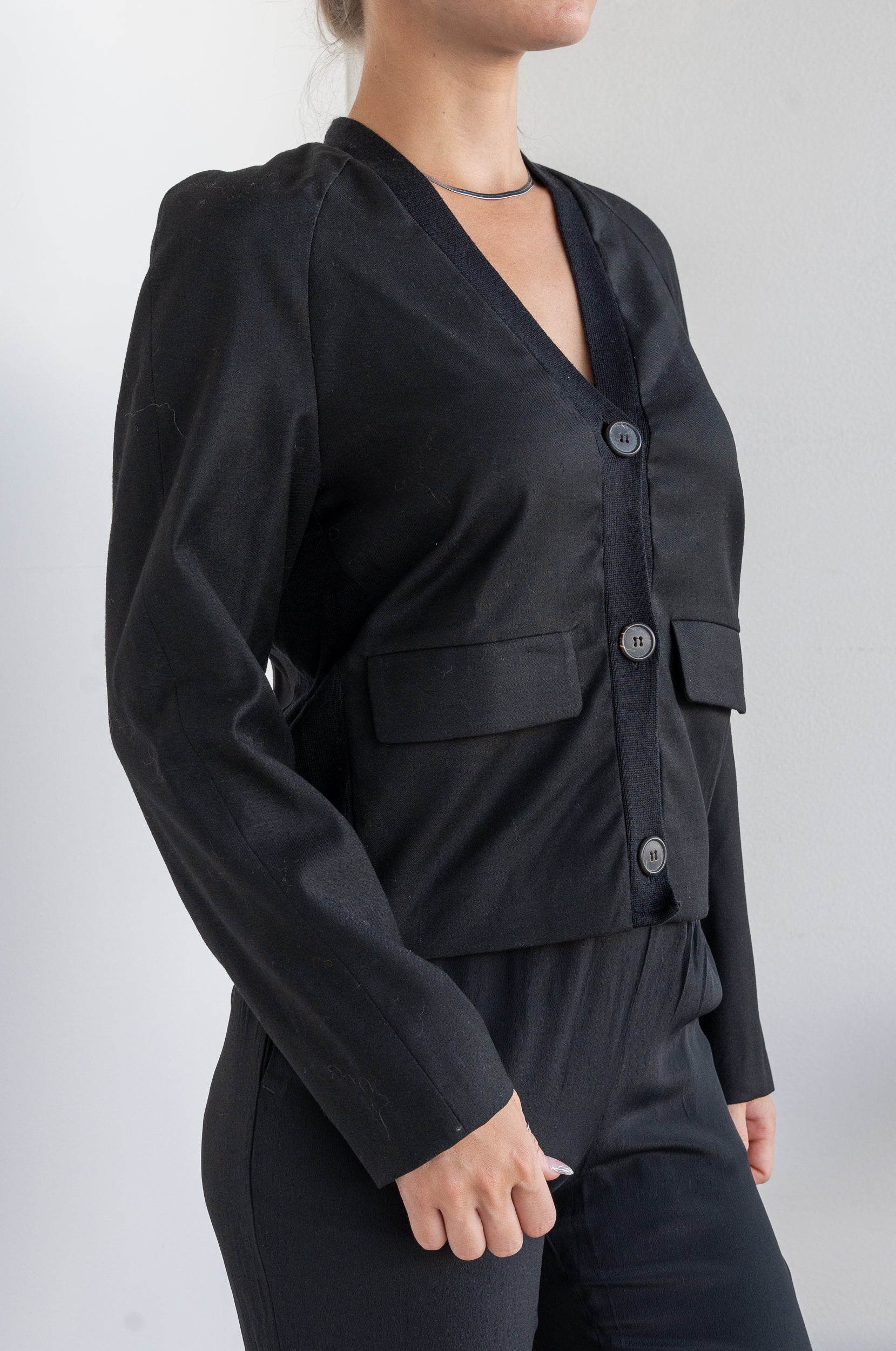 Cardigan with pockets
