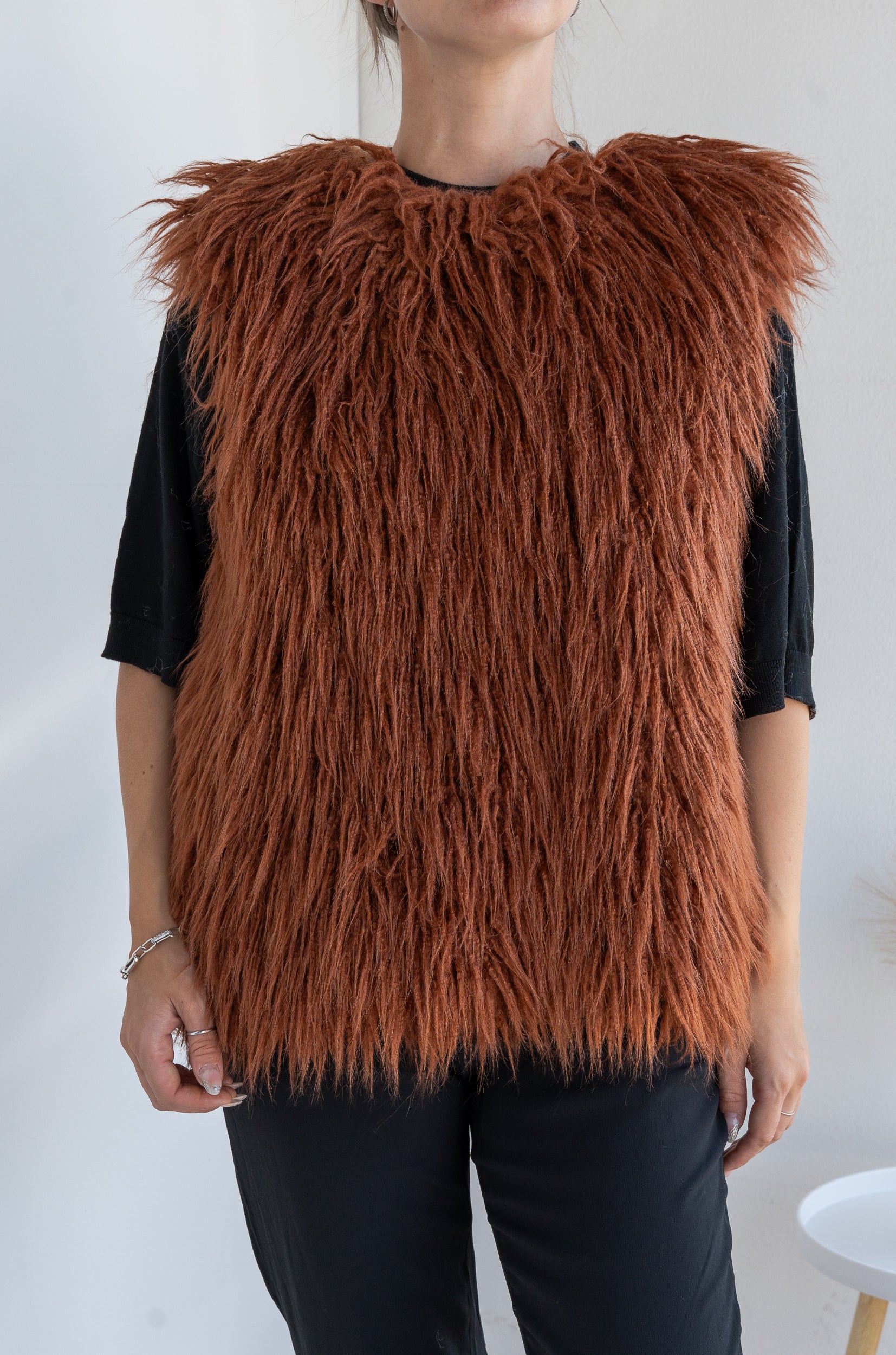 Fur vest