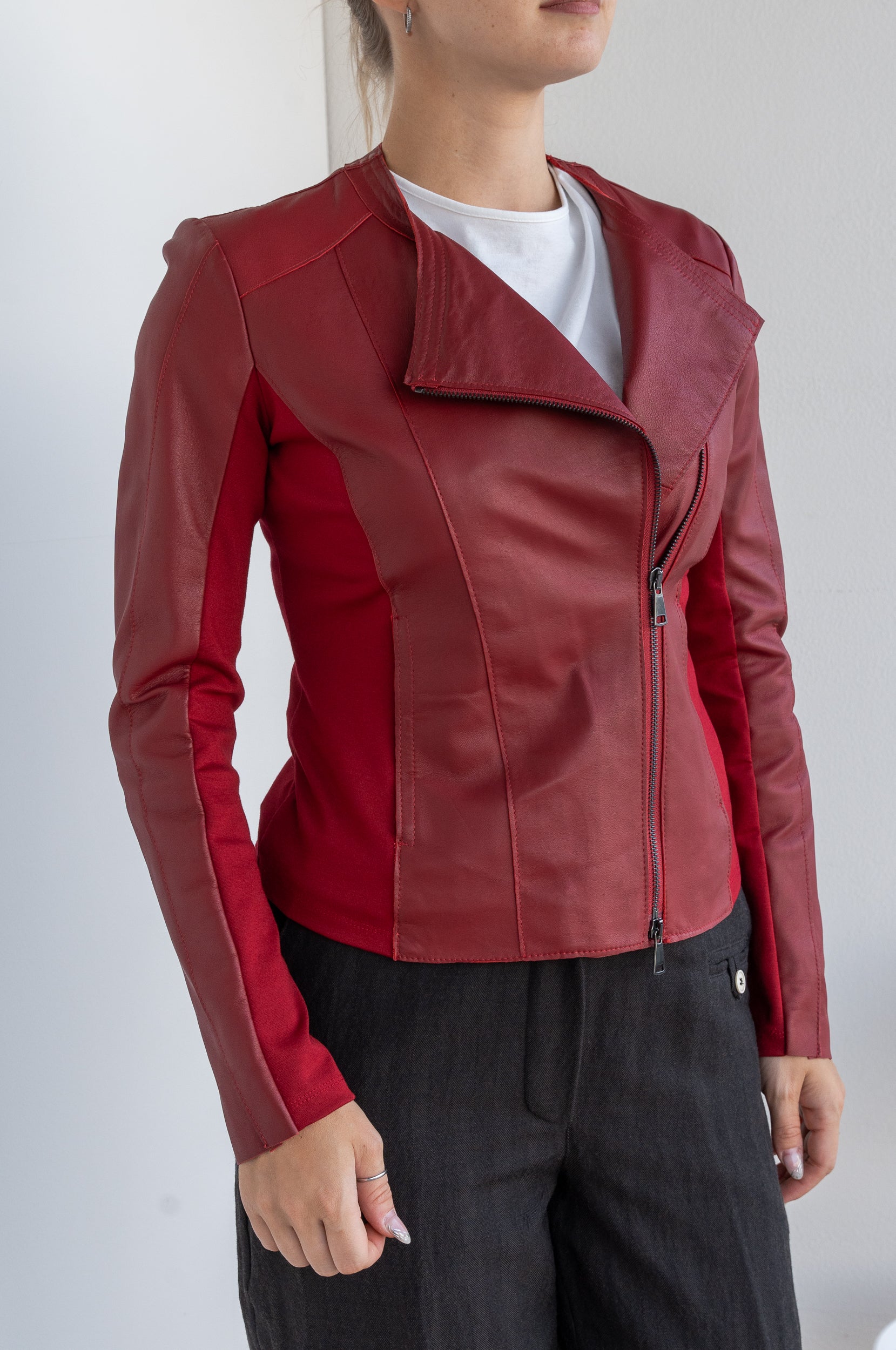 Leather jacket