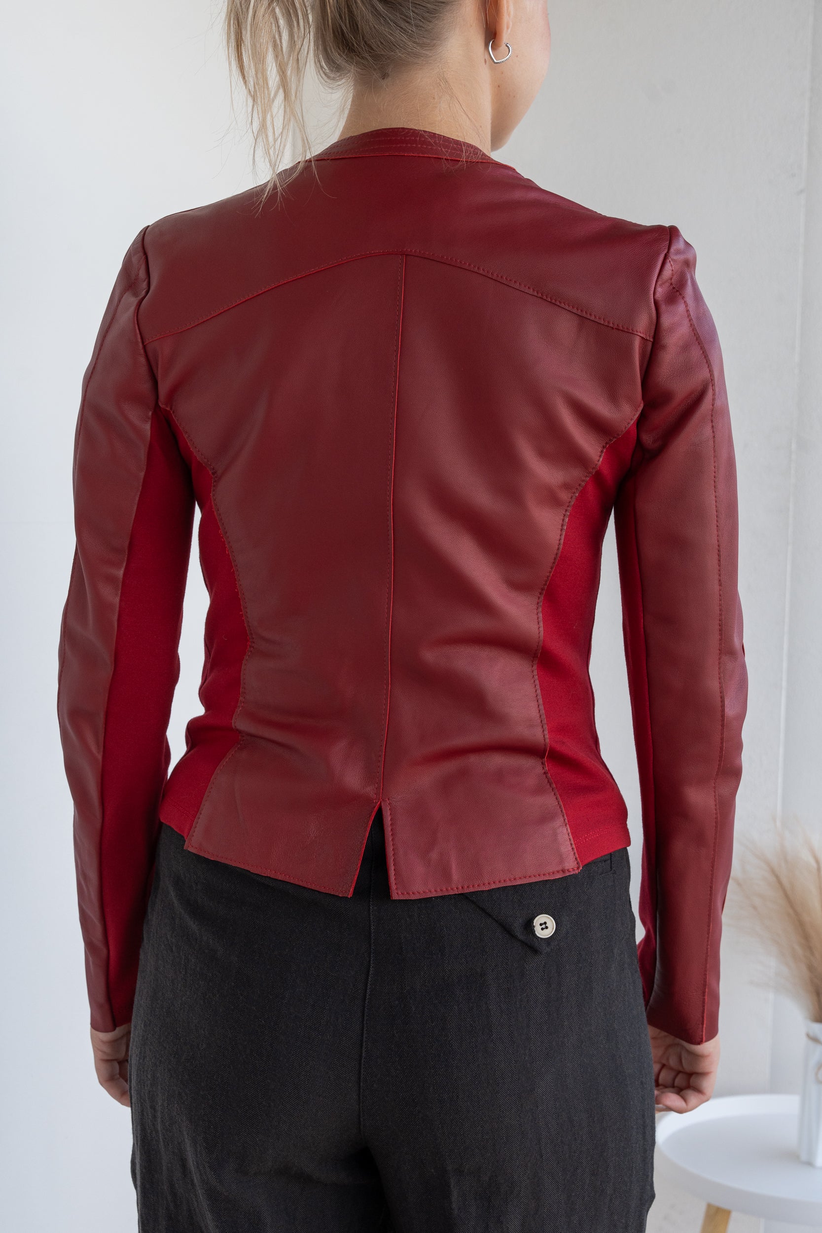 Leather jacket