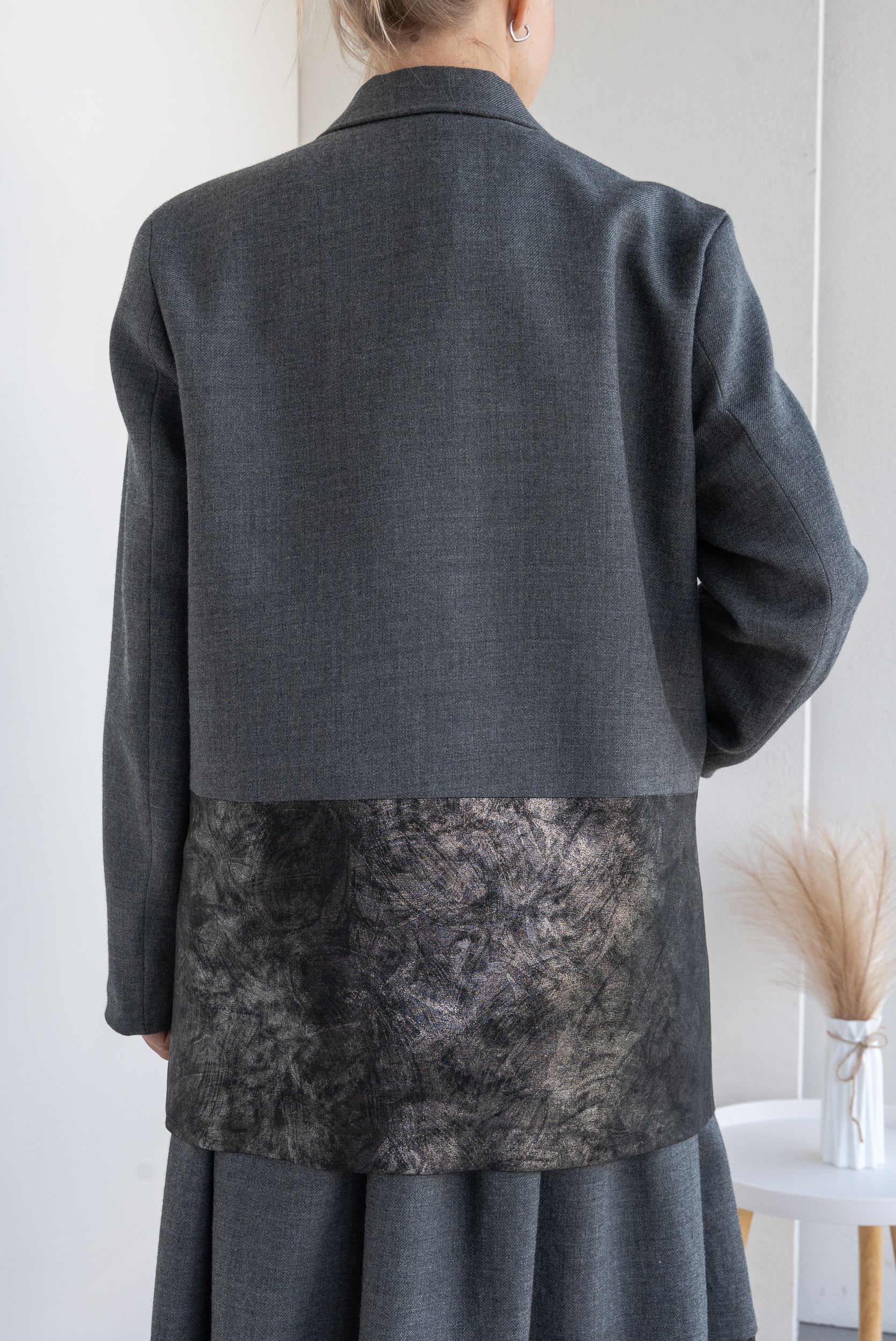 Double fabric jacket