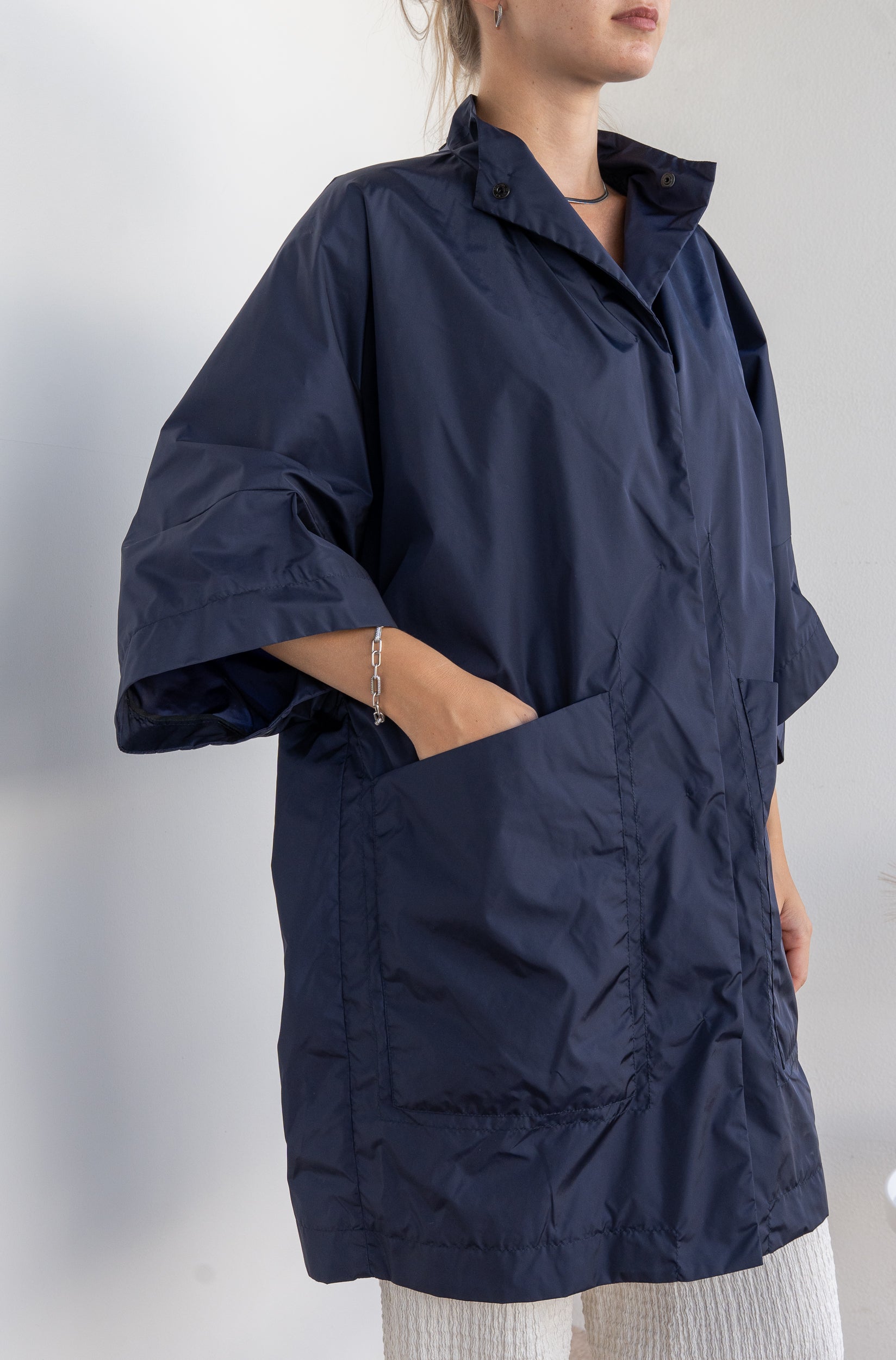 Oversized windbreaker