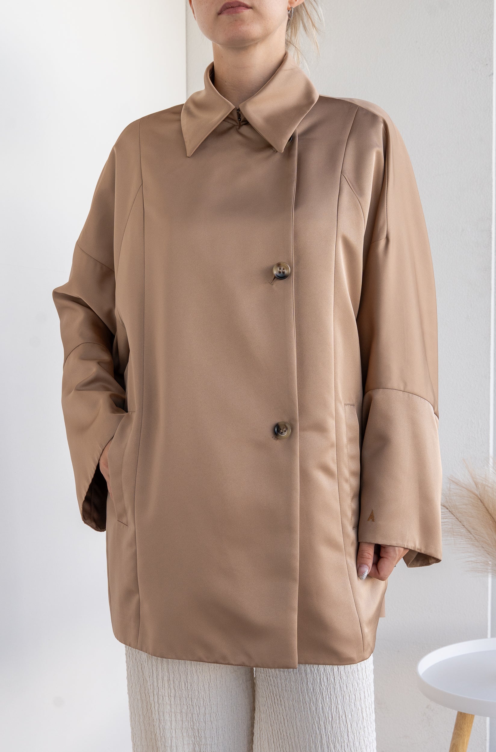 Pleated jacket