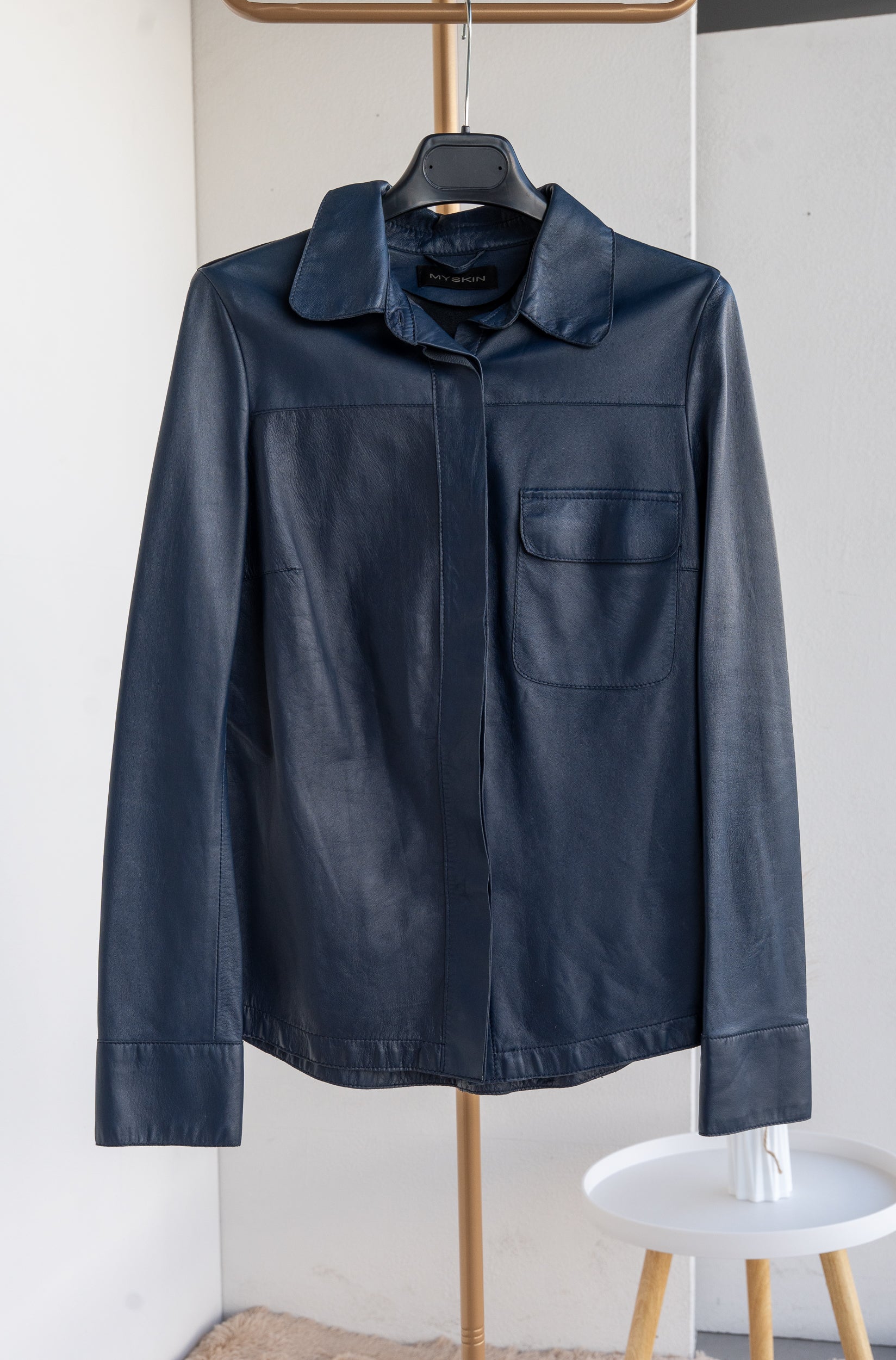 Leather shirt
