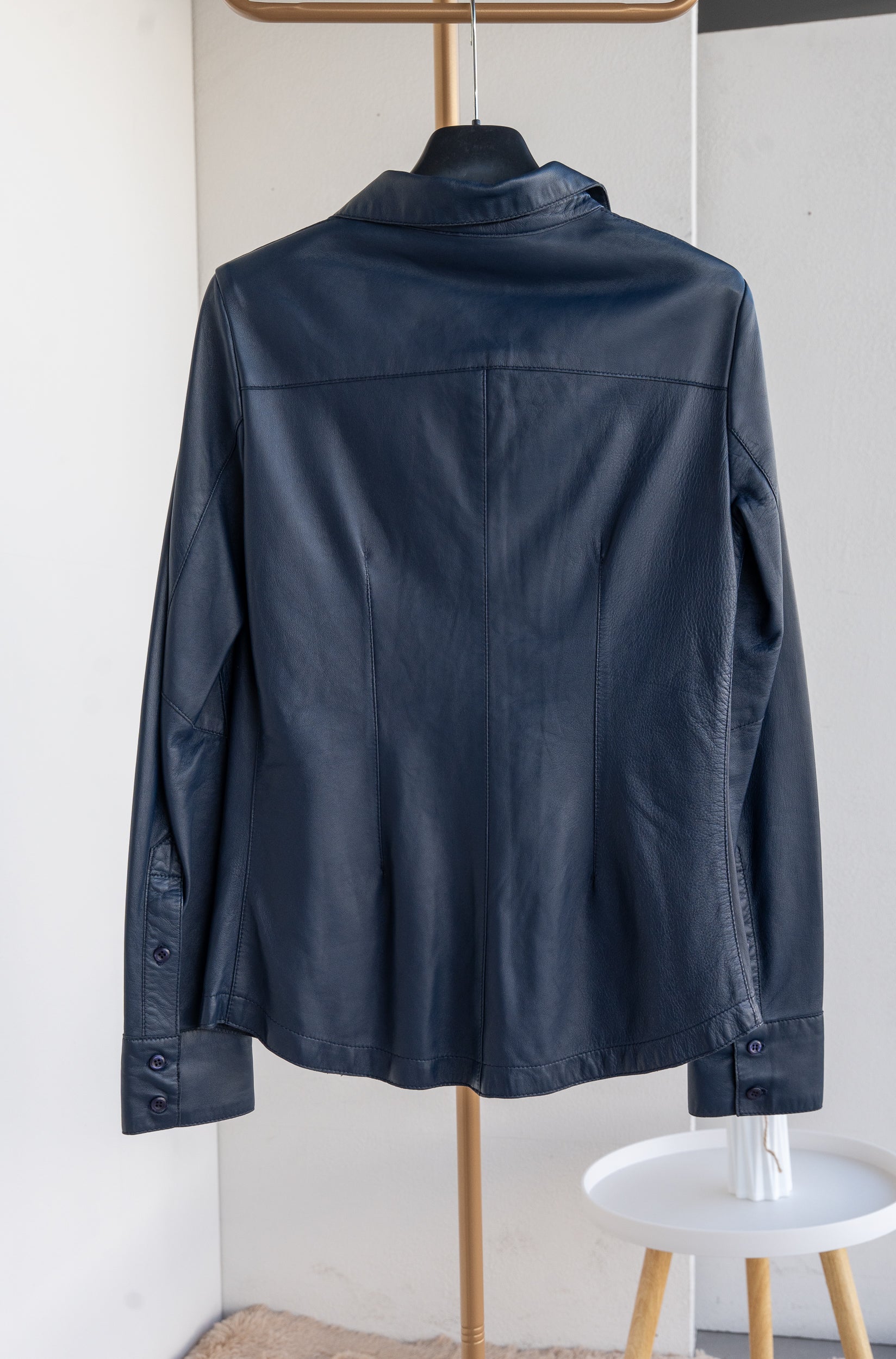 Leather shirt
