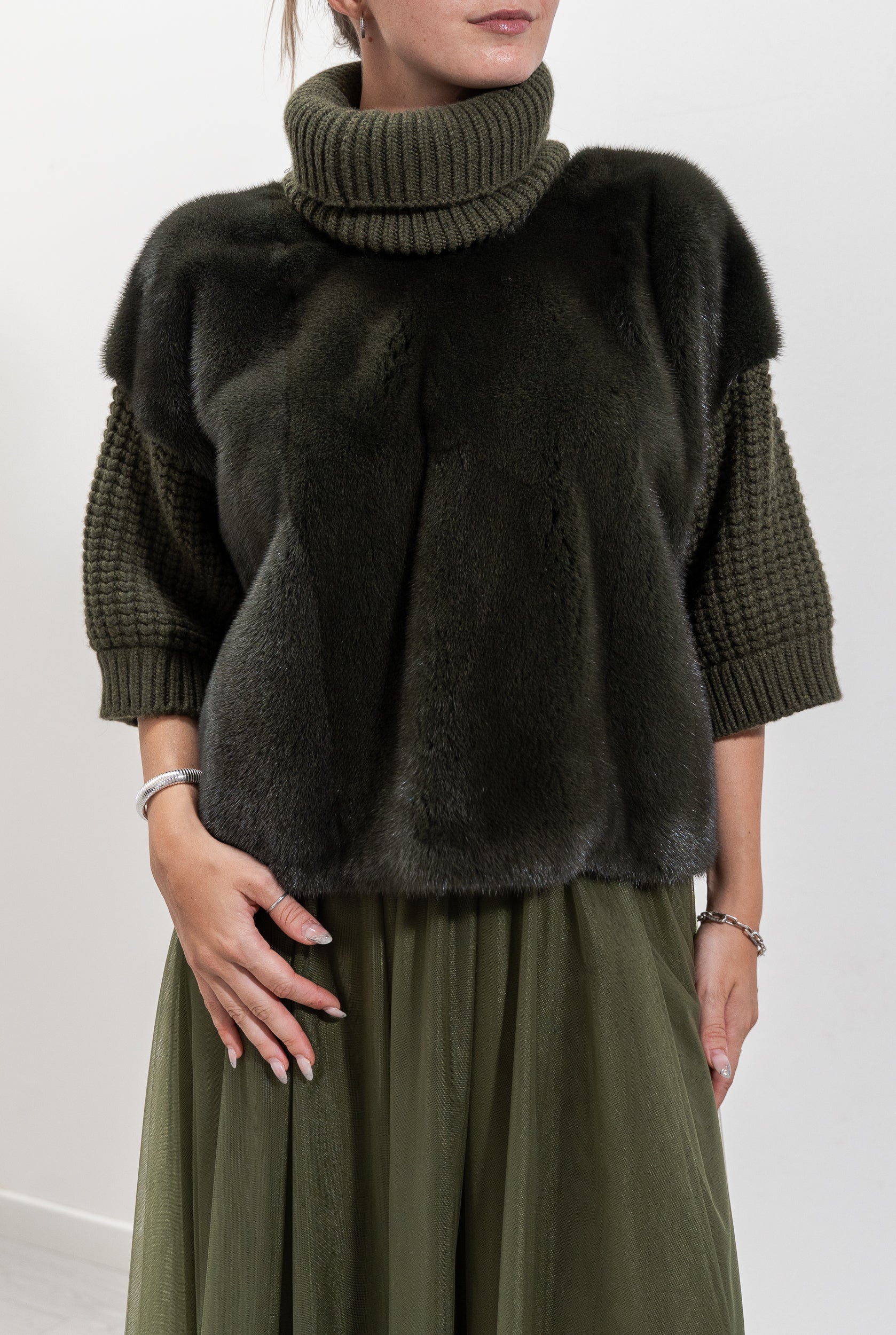 Fur sweater