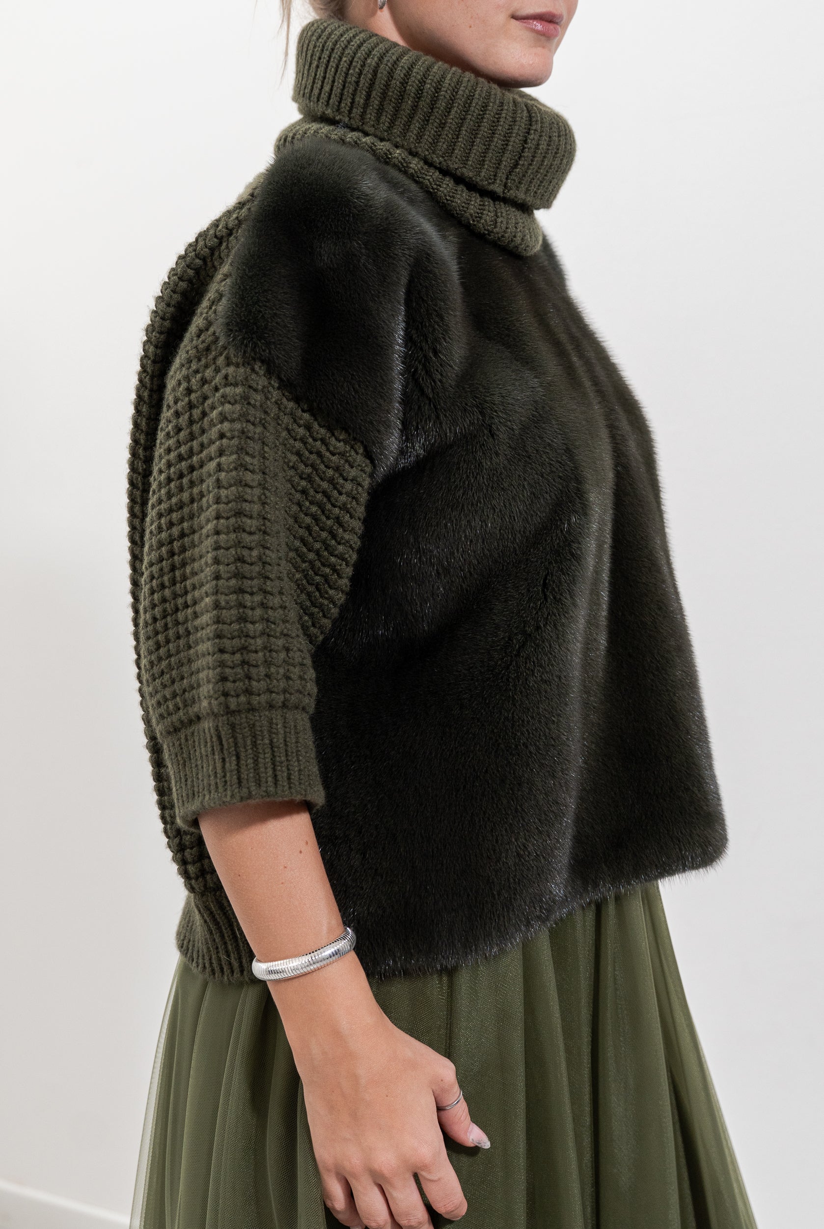 Fur sweater