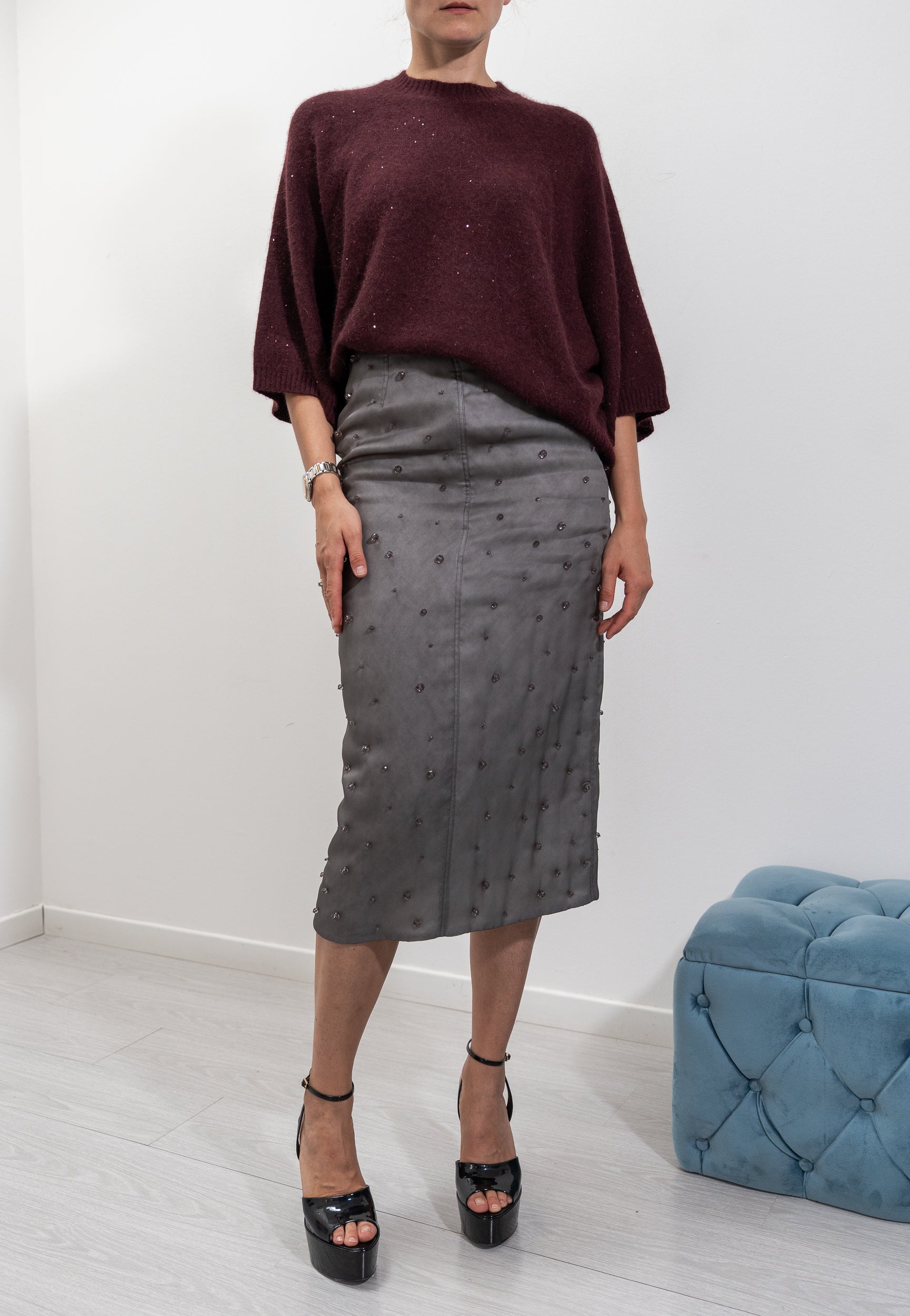 Sequined sweater