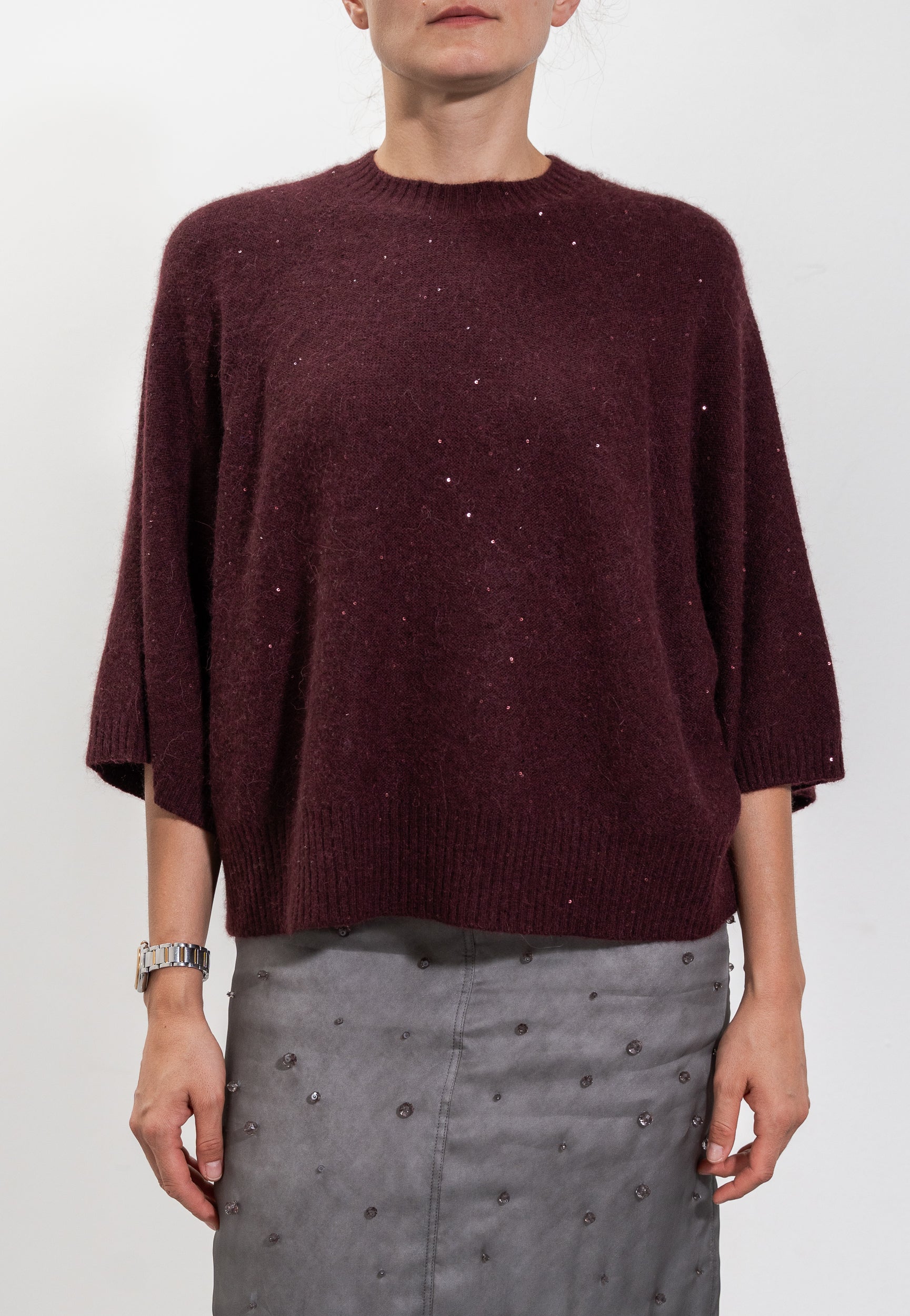 Sequined sweater