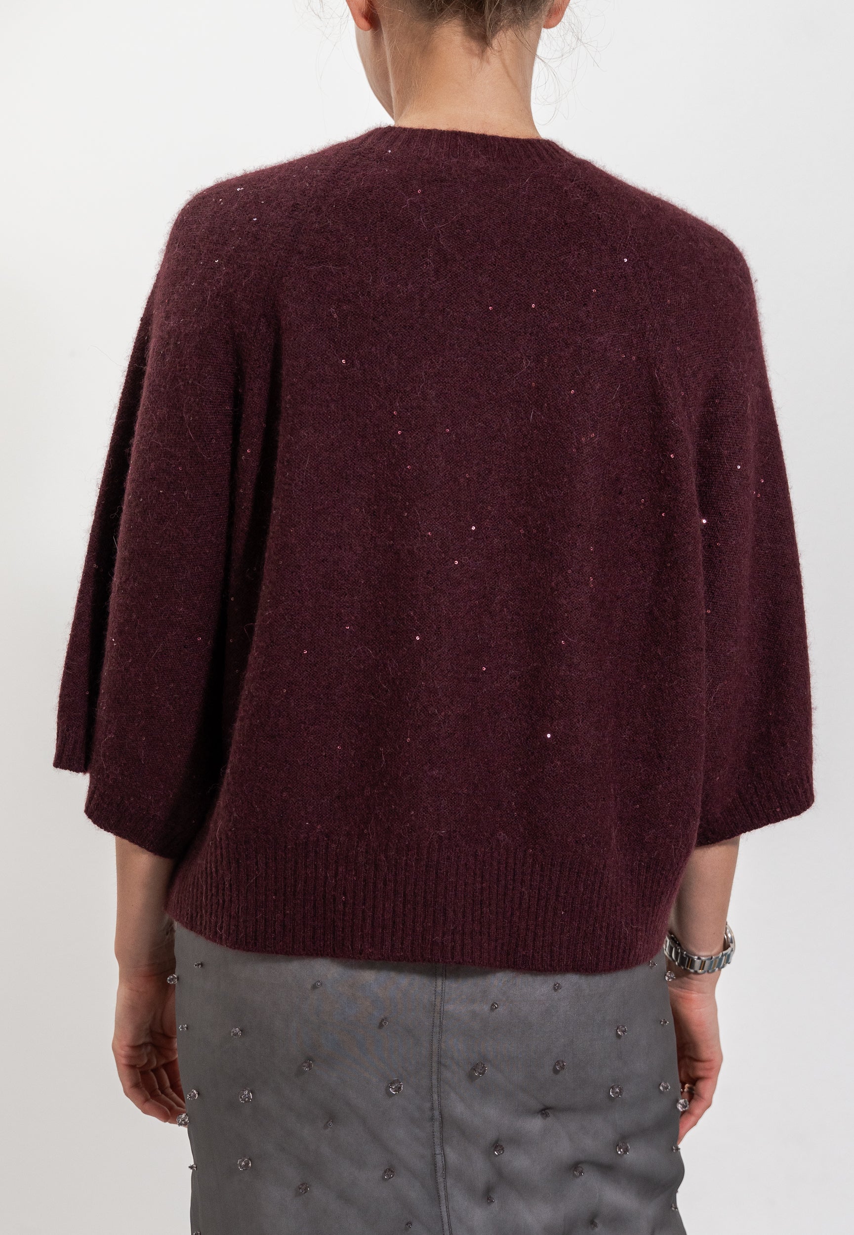 Sequined sweater