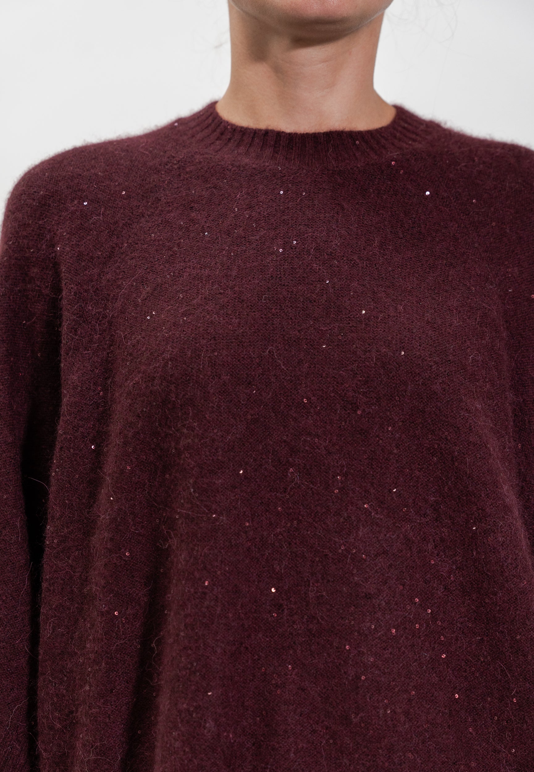 Sequined sweater