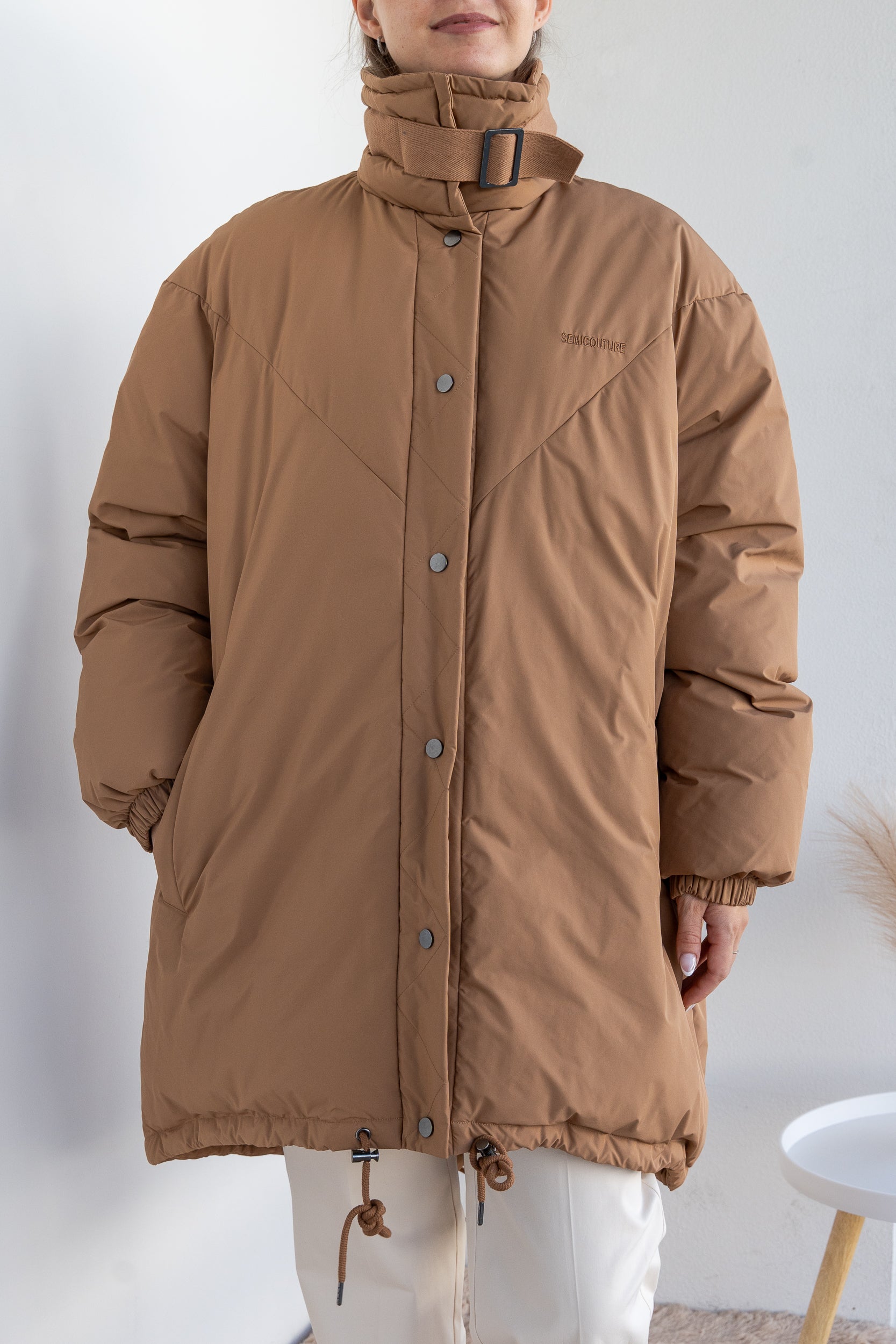 Oversized down jacket