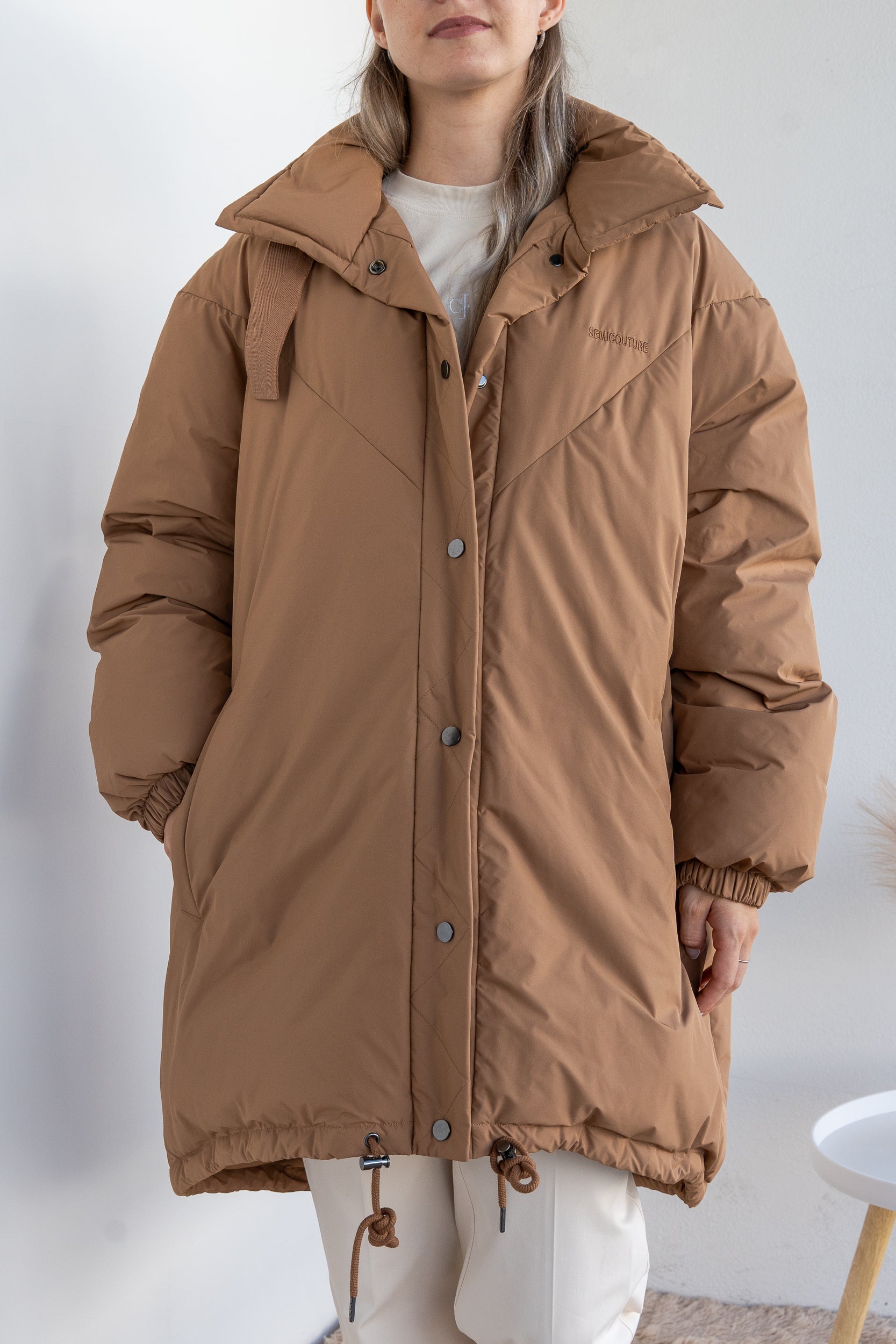 Oversized down jacket