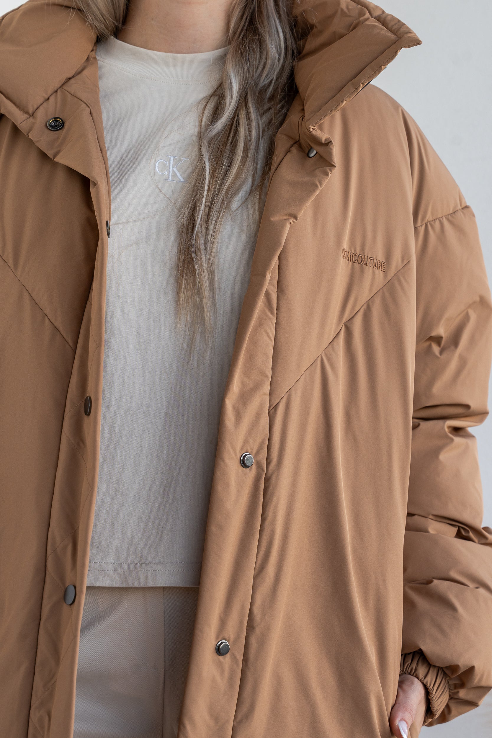 Oversized down jacket