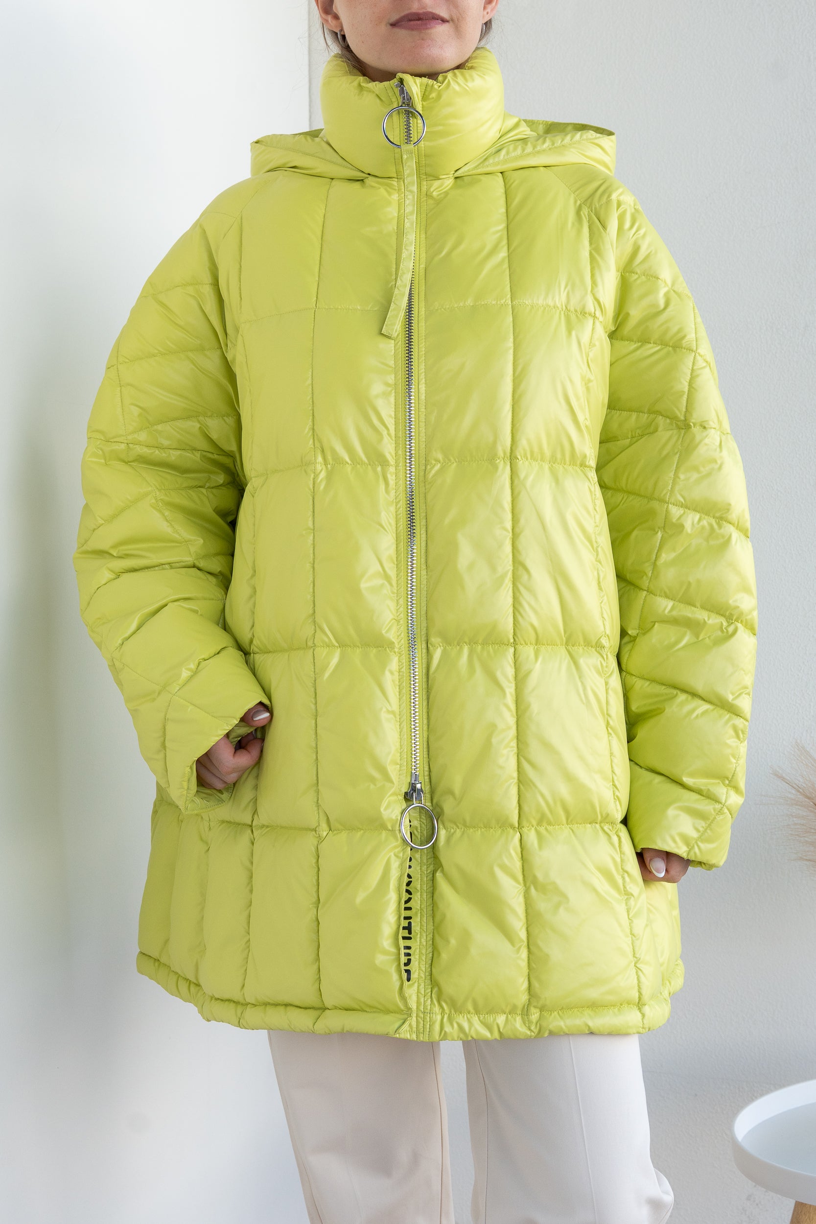 Large down jacket