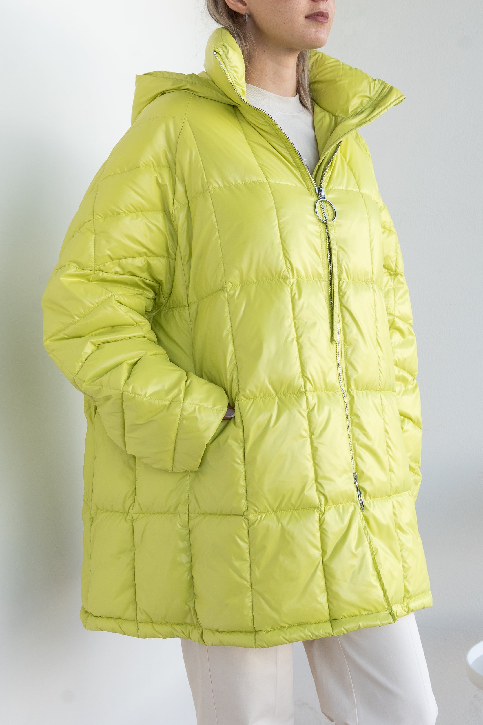 Large down jacket