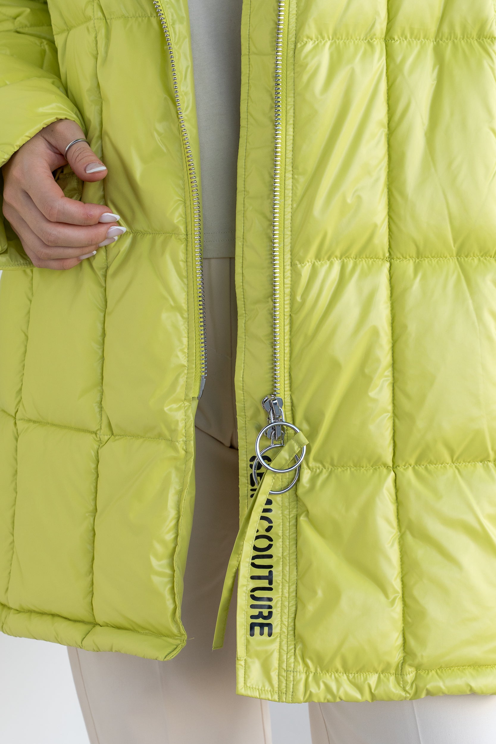 Large down jacket