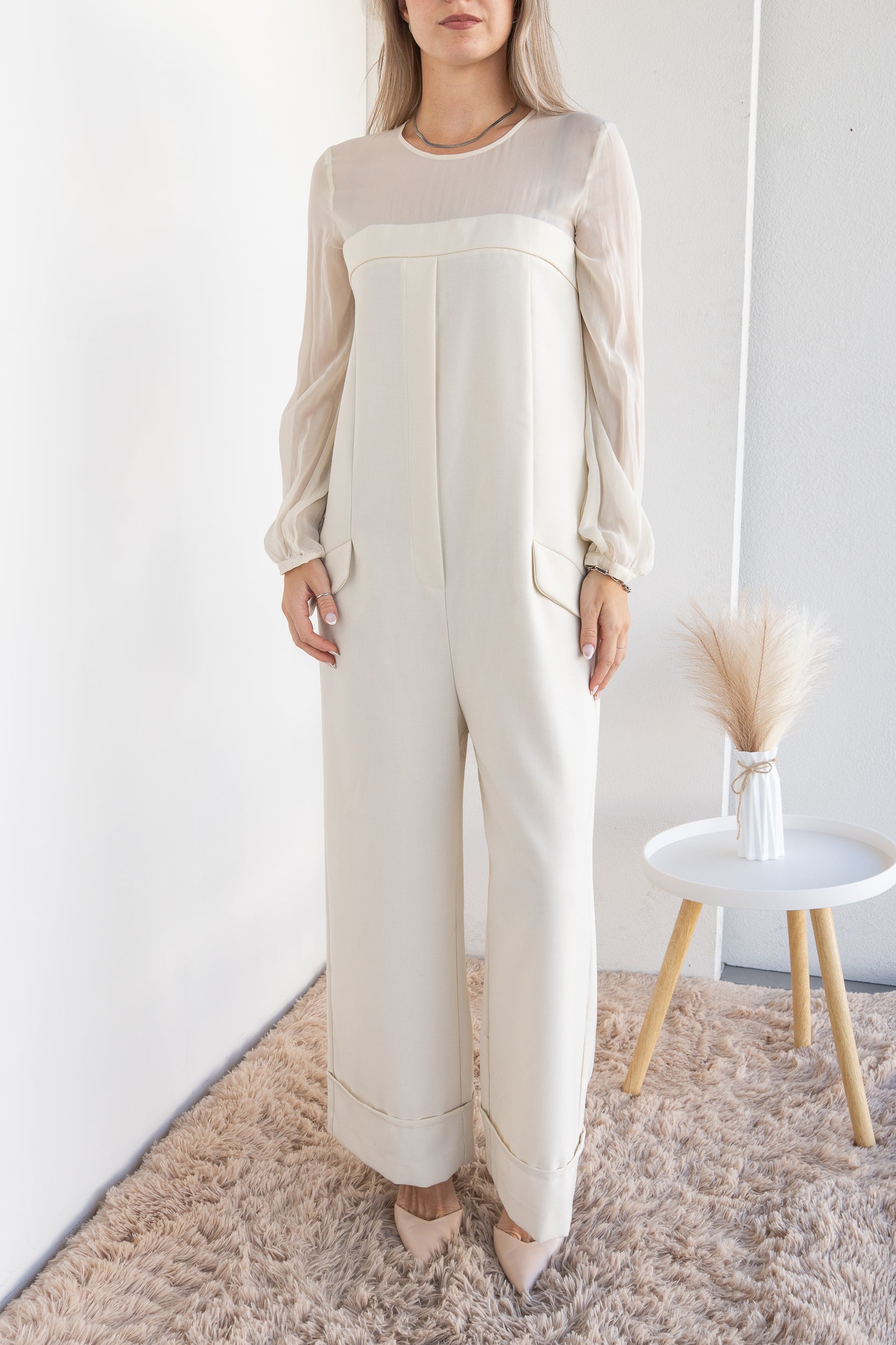 Double fabric suit