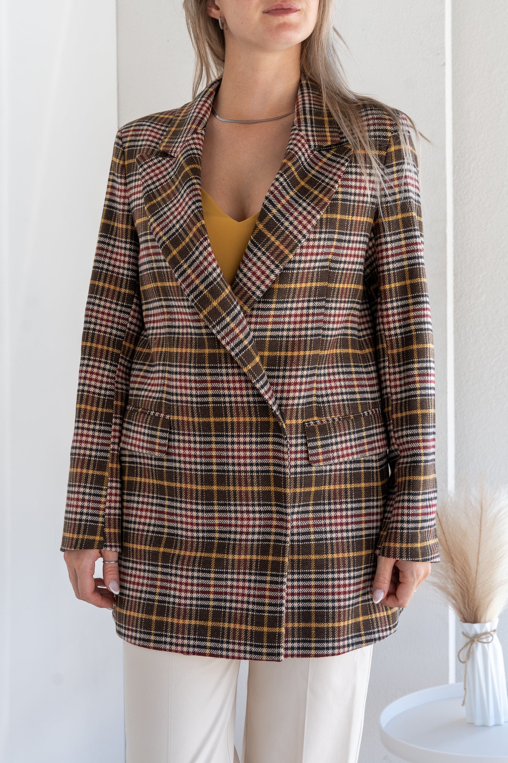 Checkered jacket