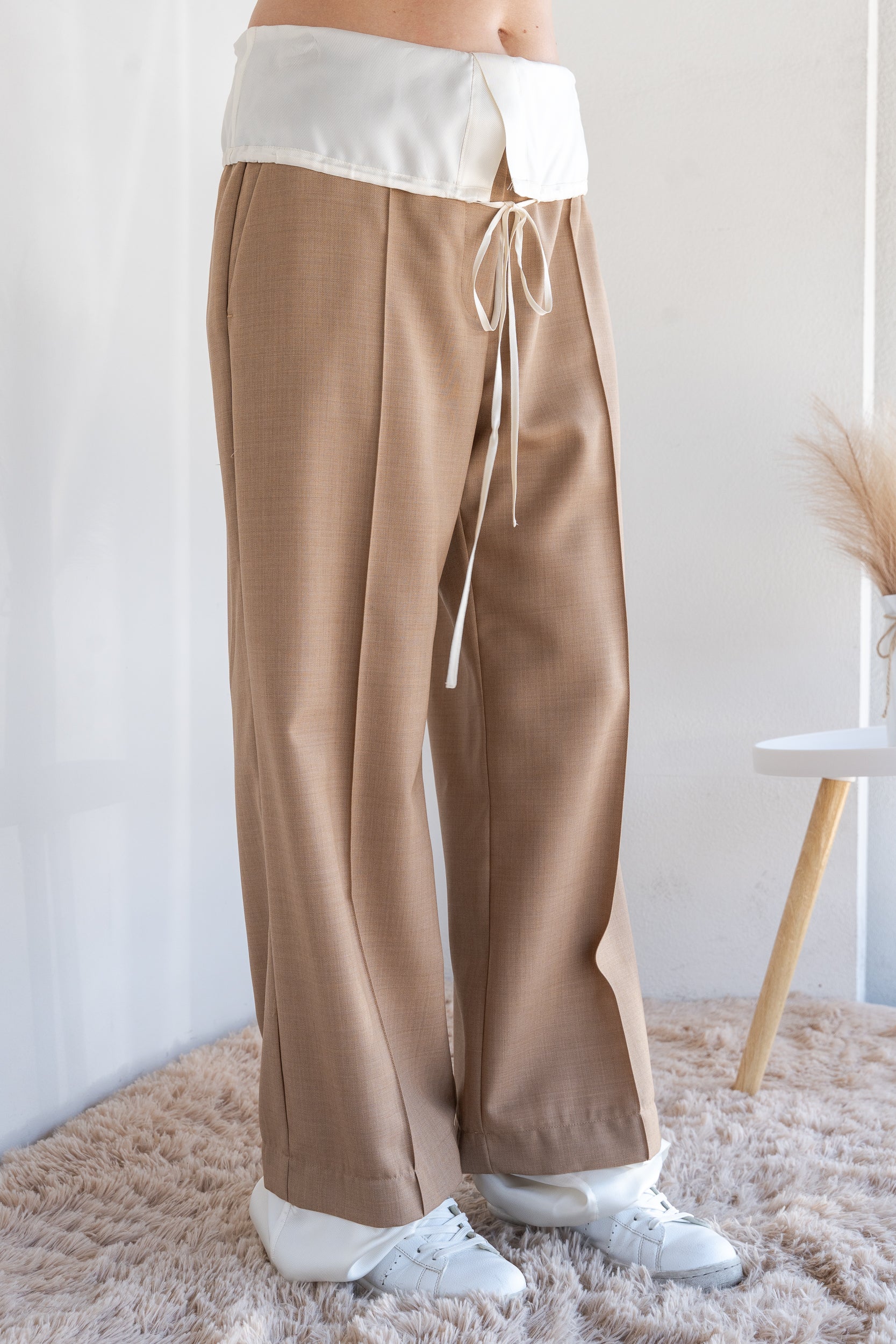 Pantalone con fodera
