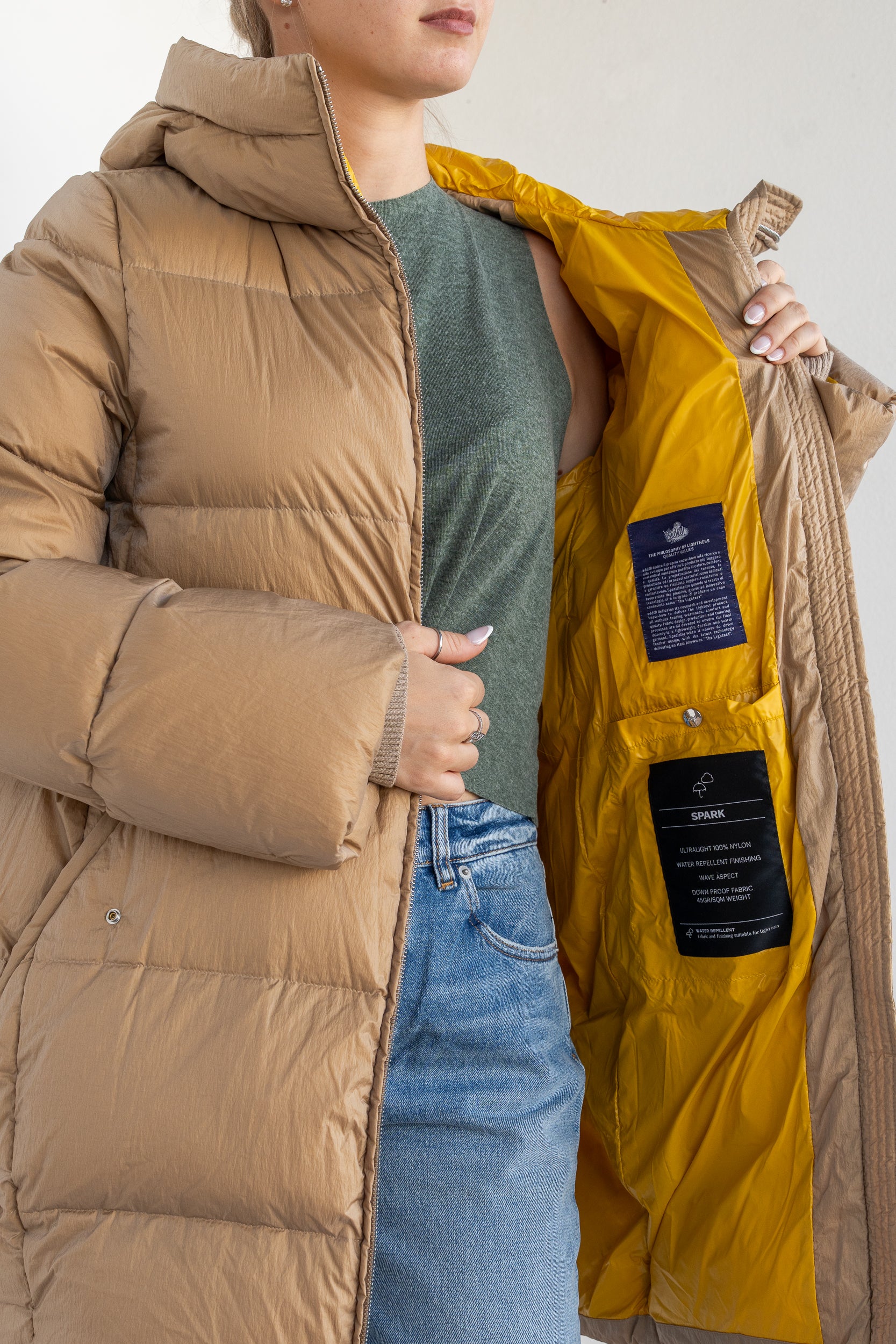 Nacre down jacket