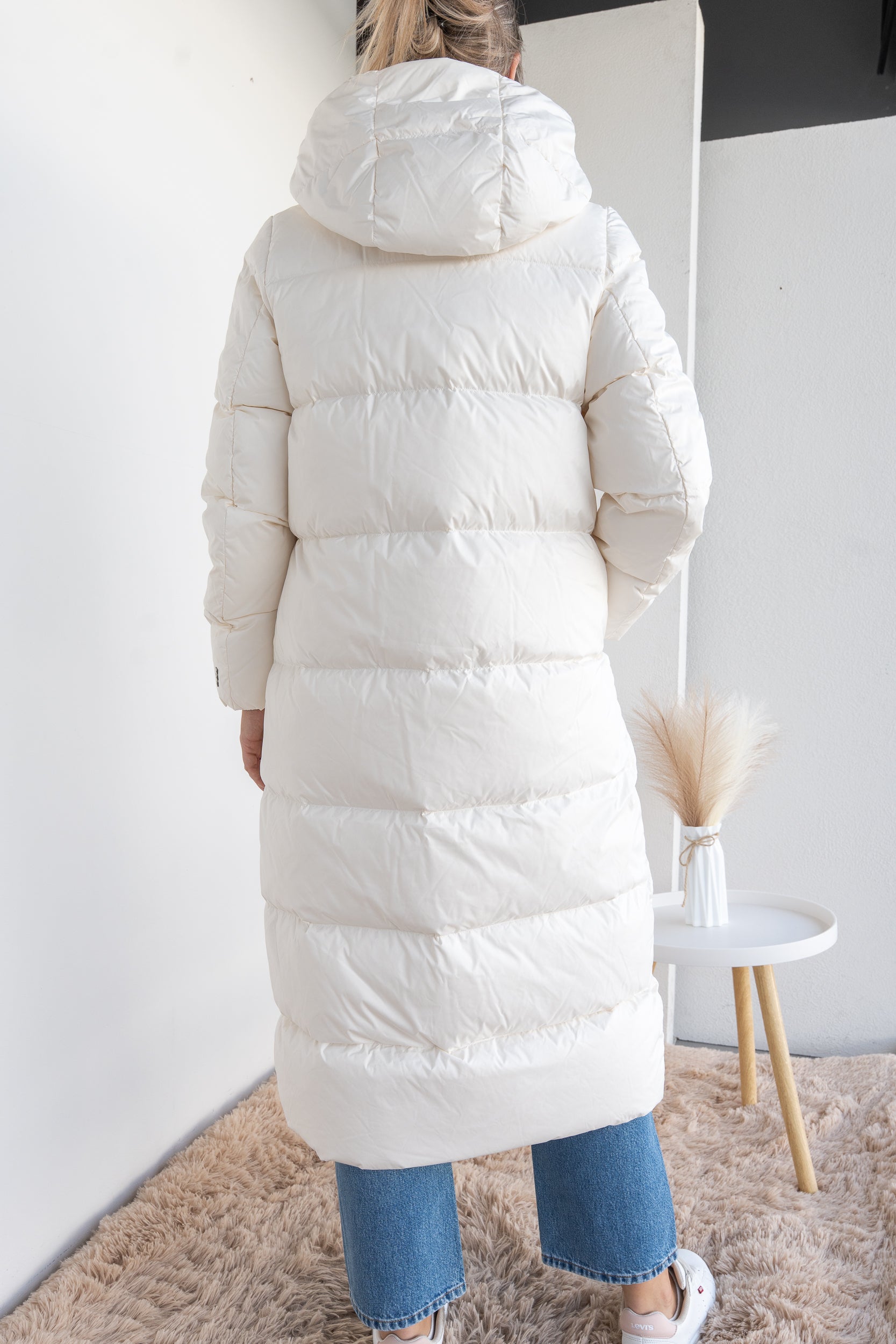 Long down jacket