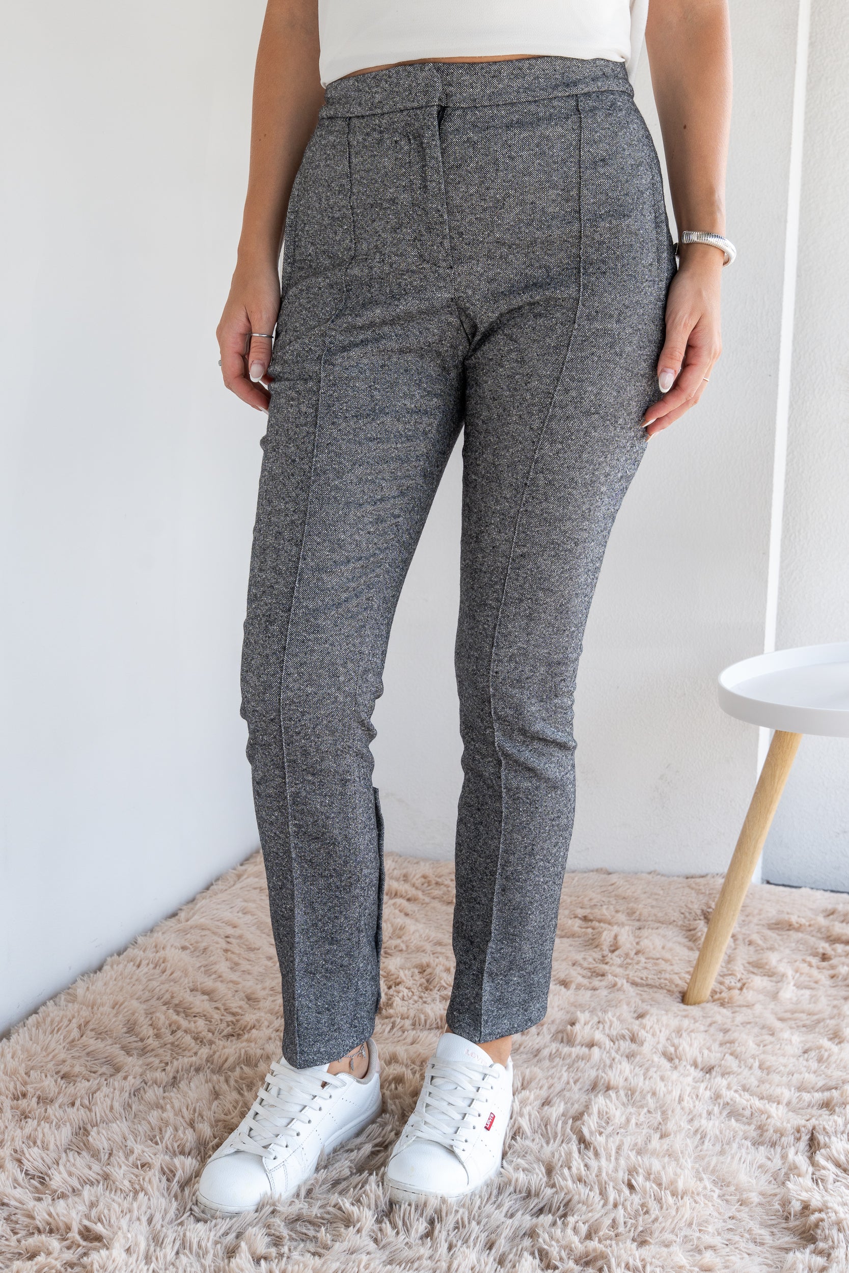Pantalone con fondo regolabile