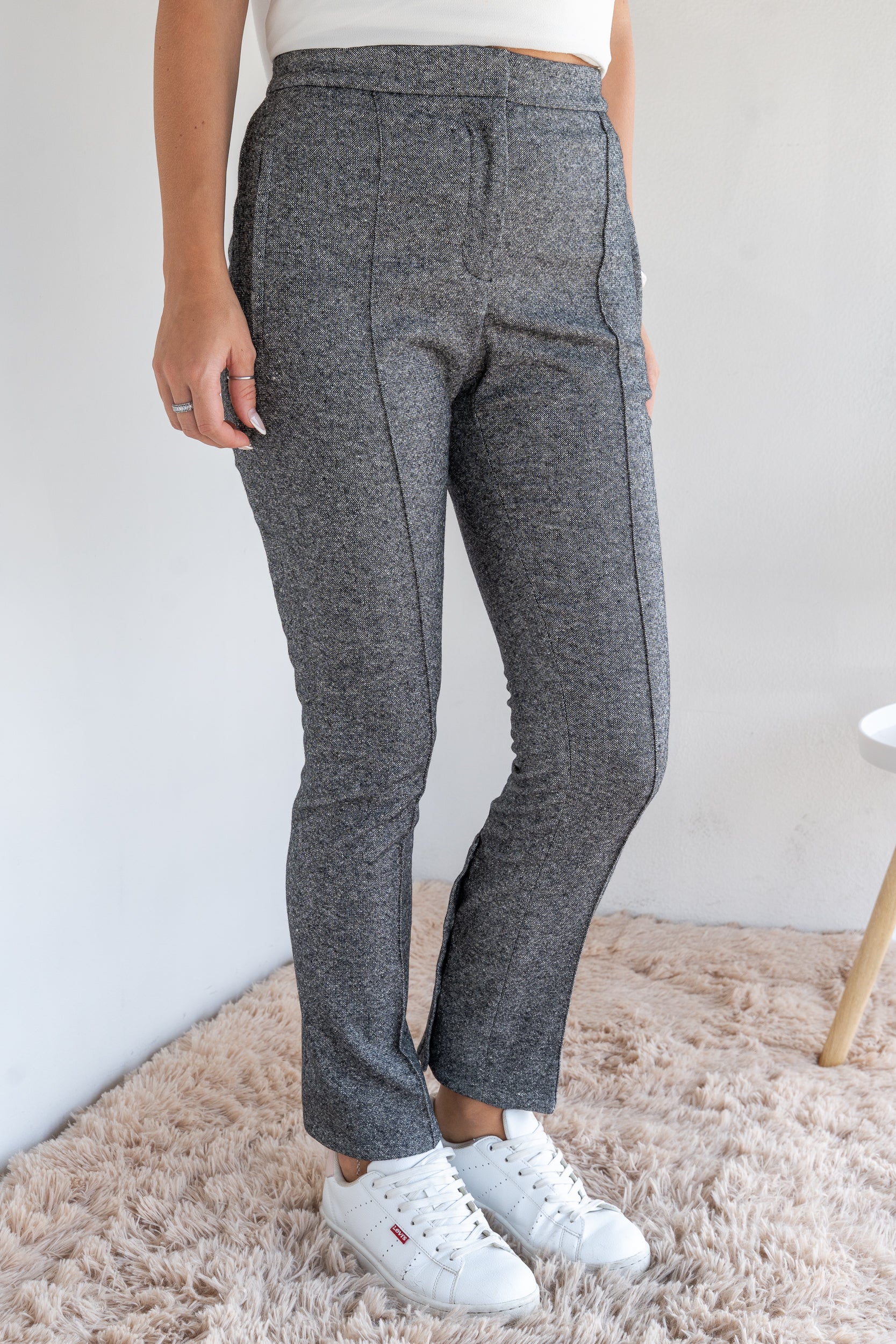 Pantalone con fondo regolabile