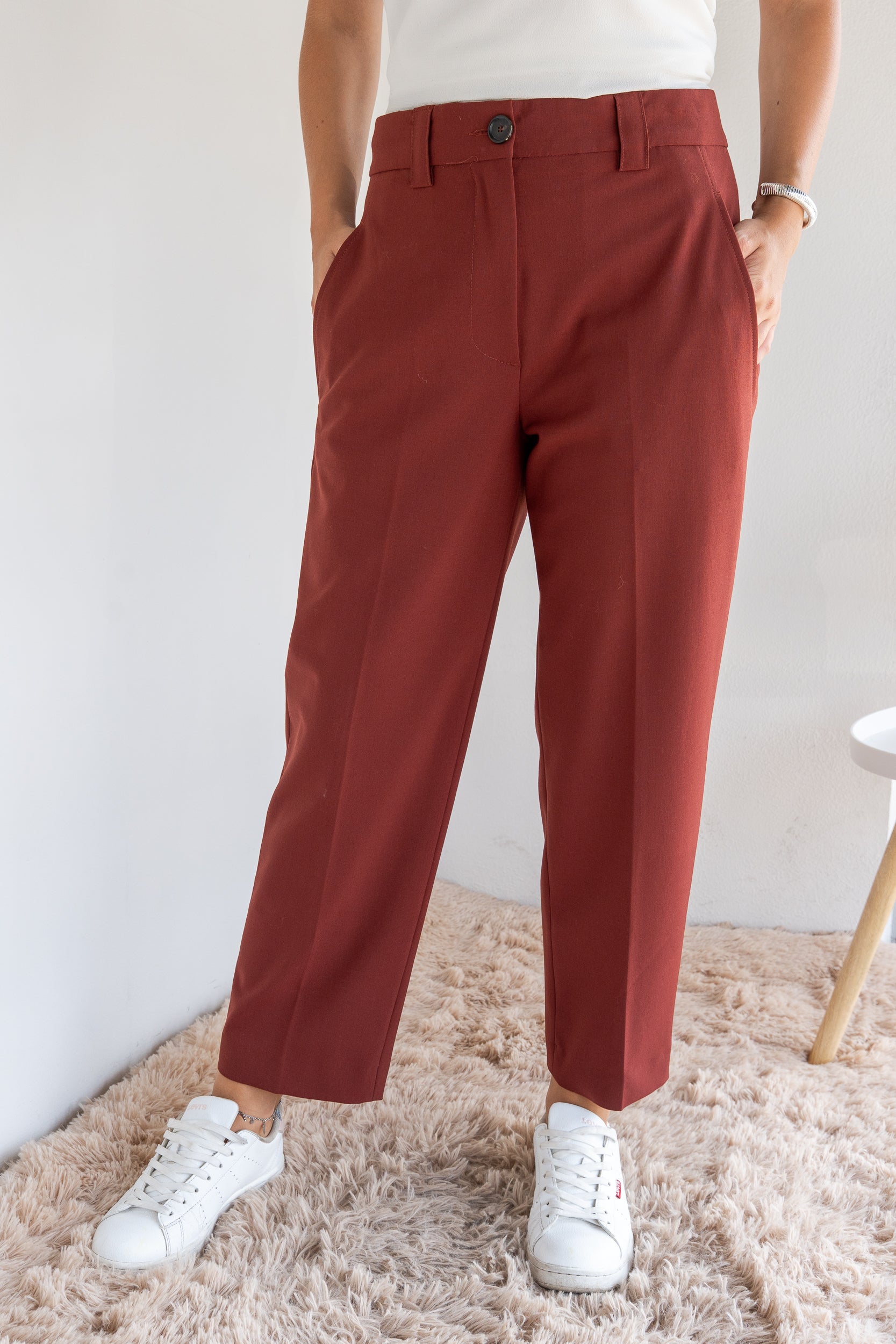 Pantalone terracotta