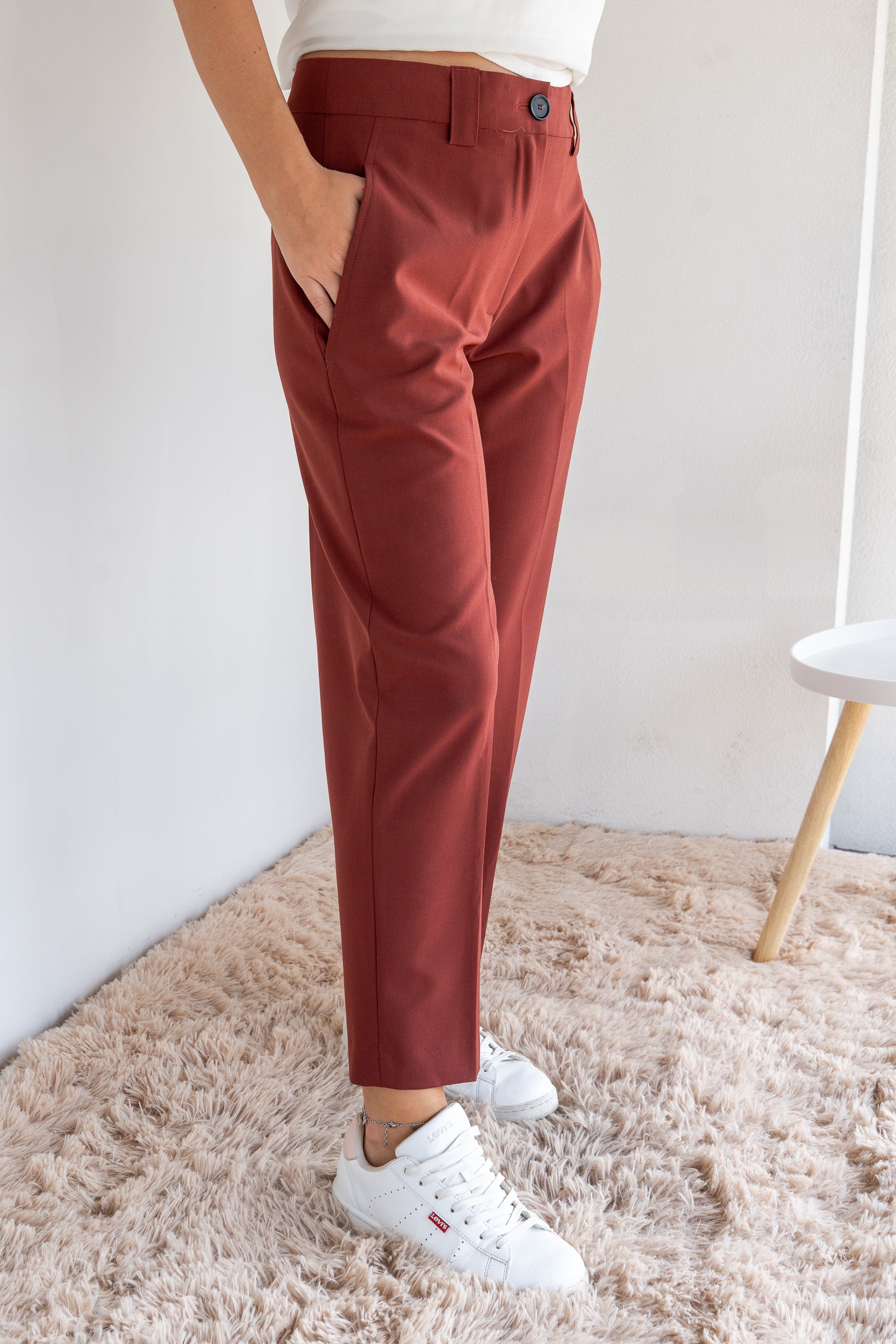 Pantalone terracotta