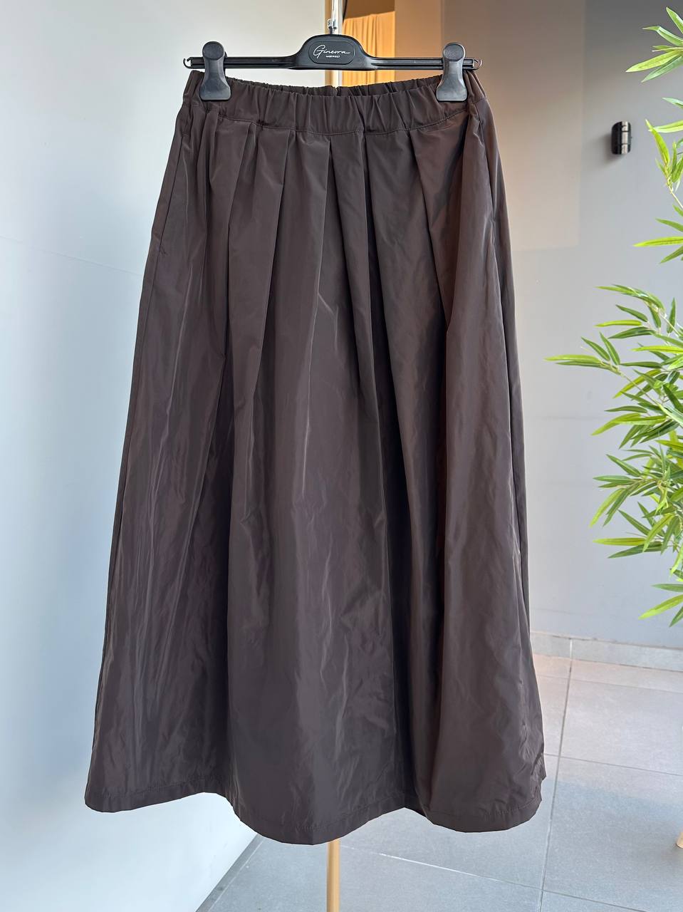 Taffeta skirt L52G597